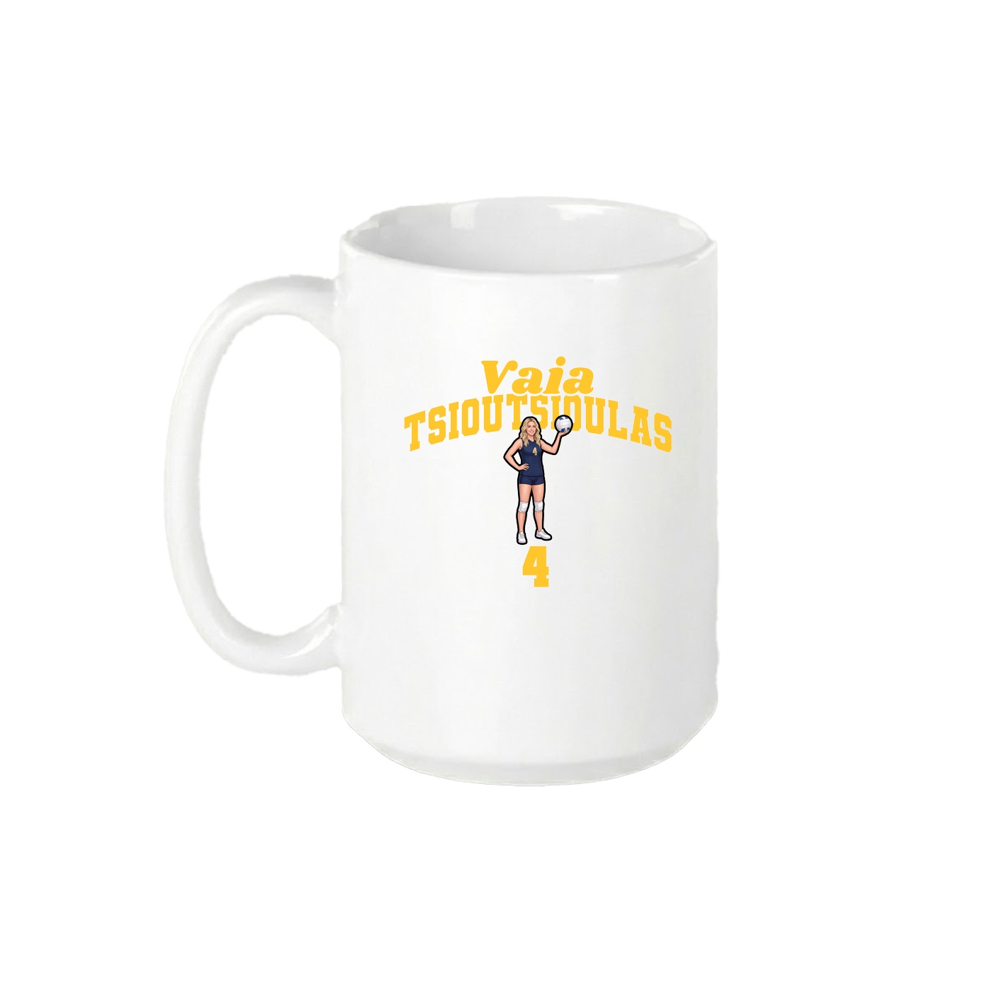 15oz Coffee Mug — Signature Arch in White