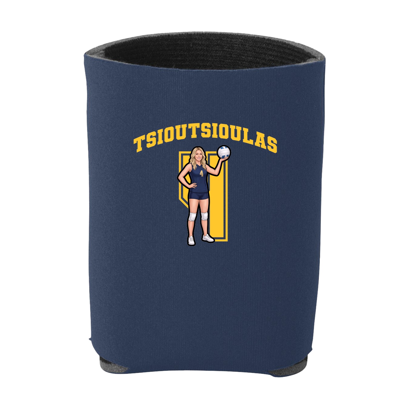 Can Holder — Number in Navy