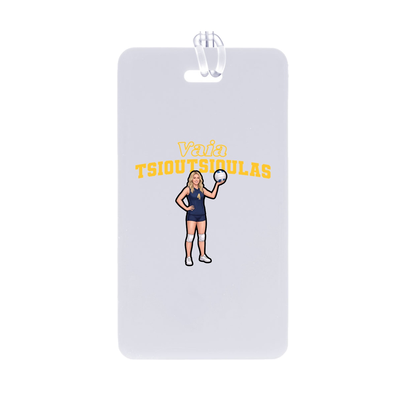 Bag Tag — Name Arch in Classic