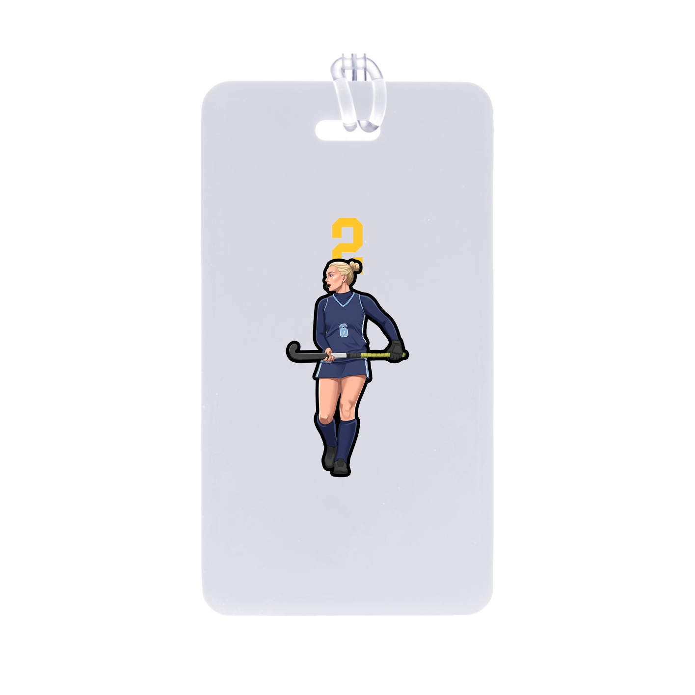 Bag Tag — Number Top in Classic