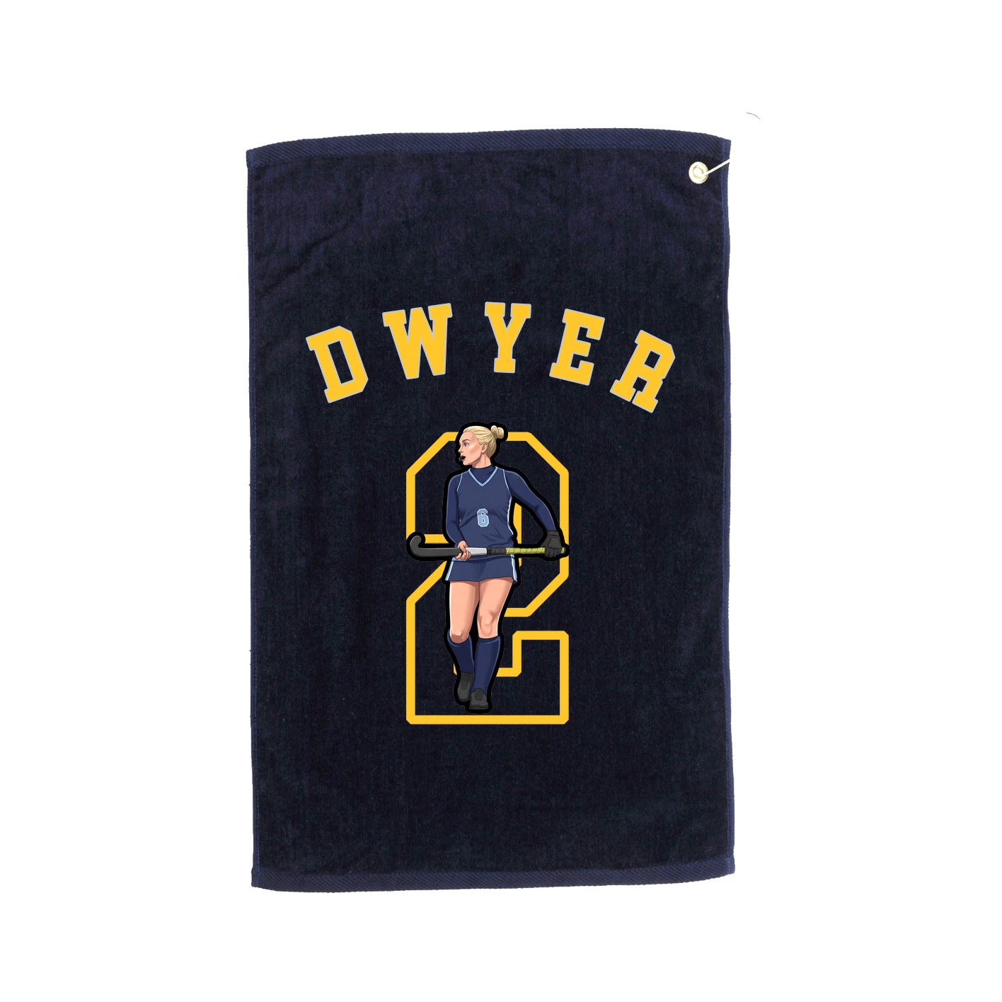 Golf Towel — Shirsey Arch in Navy