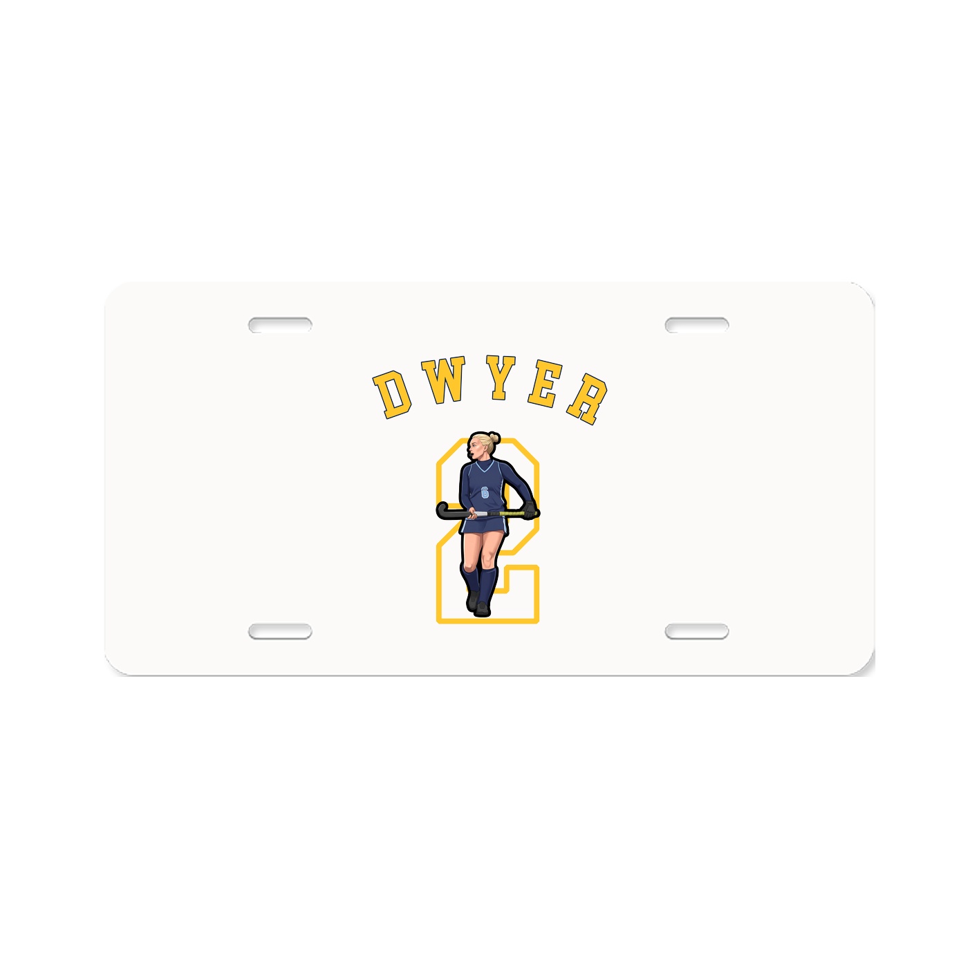 License Plate — Shirsey Arch in Classic