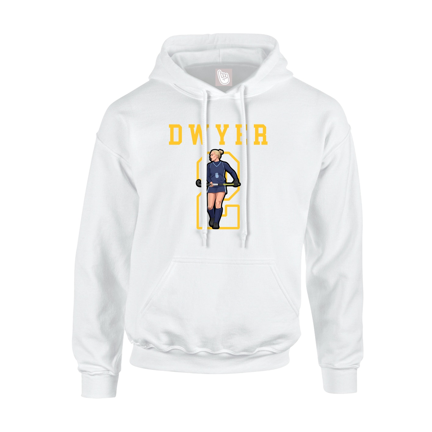 Youth Hoodie — Shirsey in White
