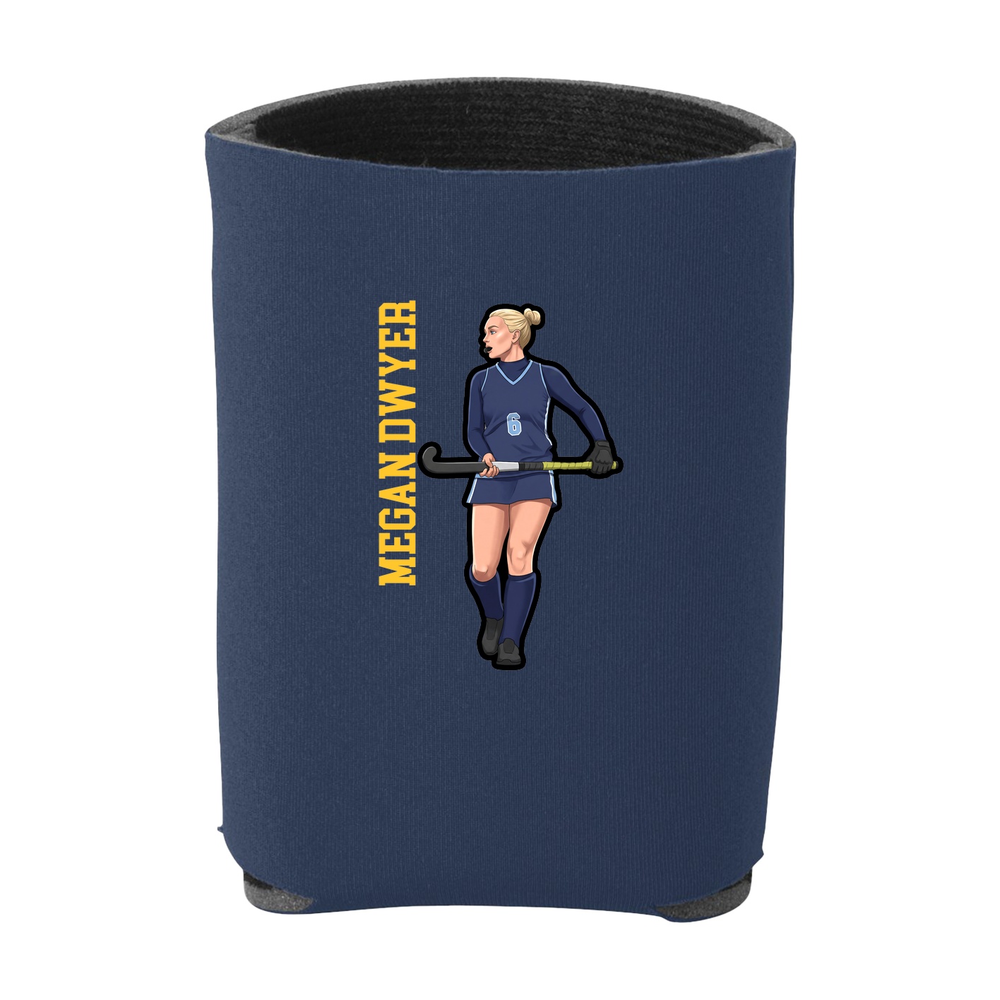 Can Holder — Name Vertical in Navy