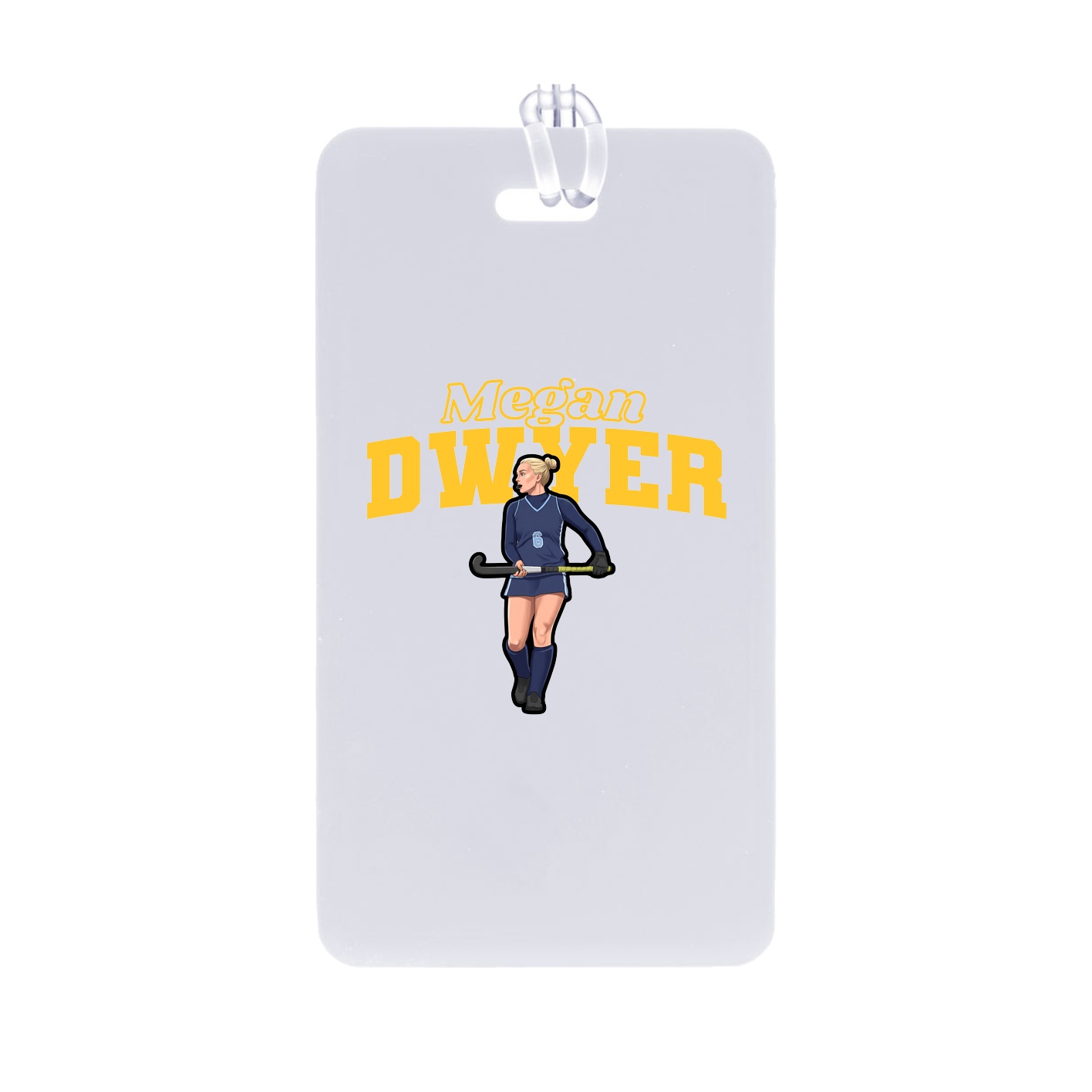 Bag Tag — Name Arch in Classic