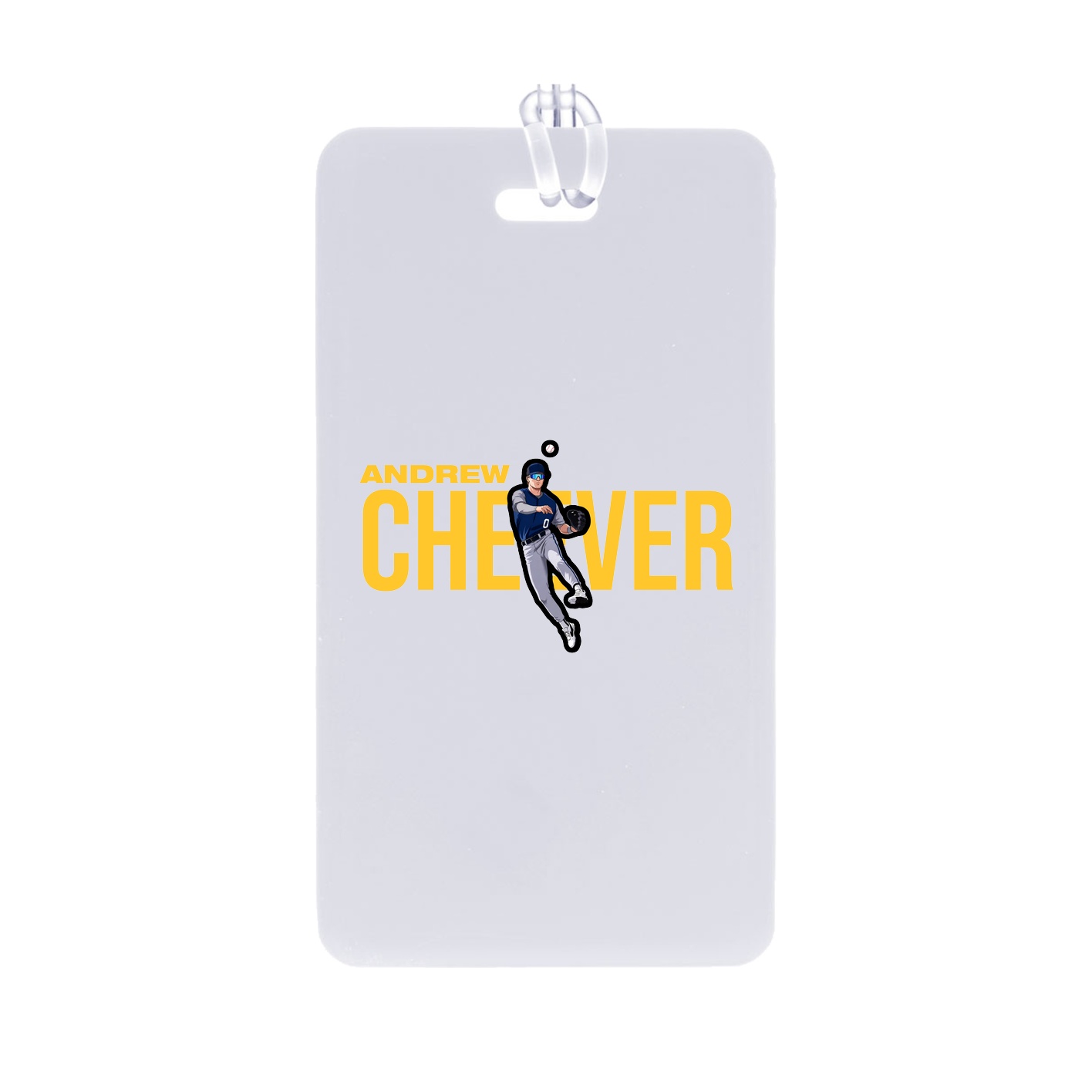 Bag Tag — Player Name in Classic