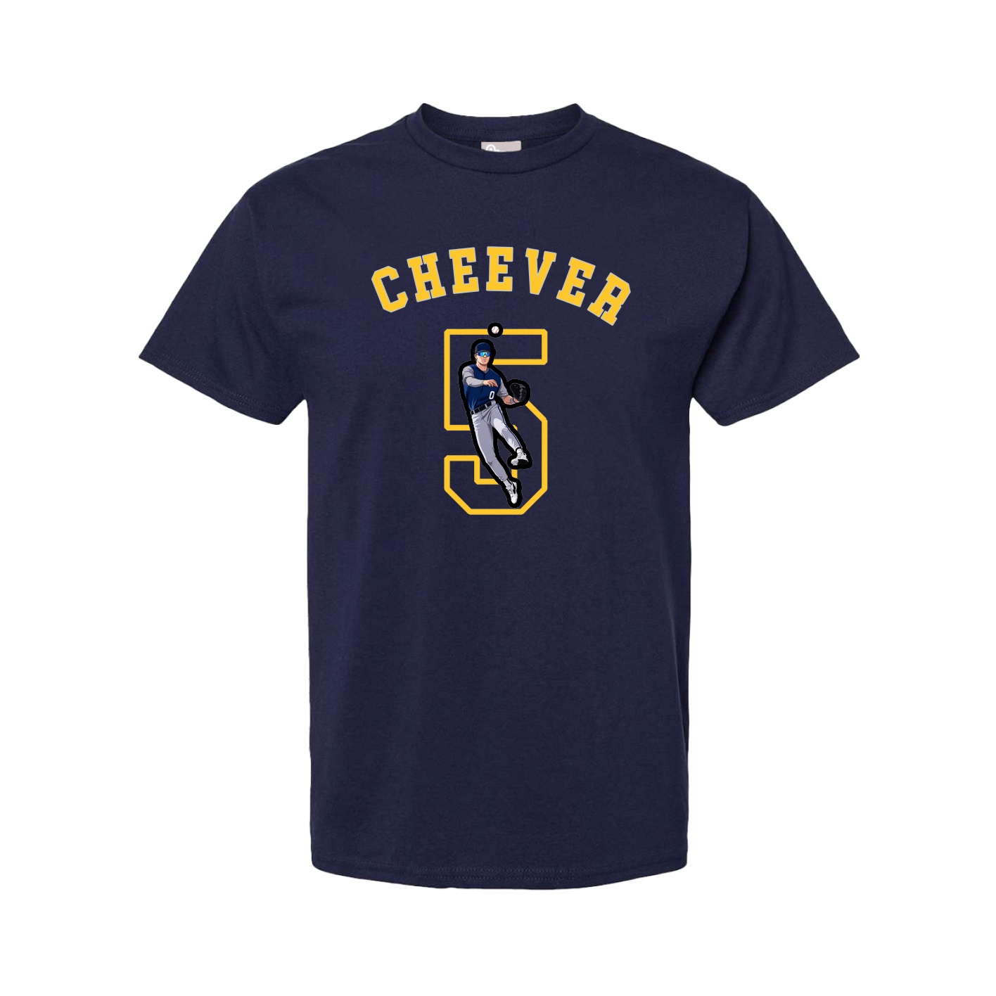 Youth Tee — Shirsey Arch in Navy