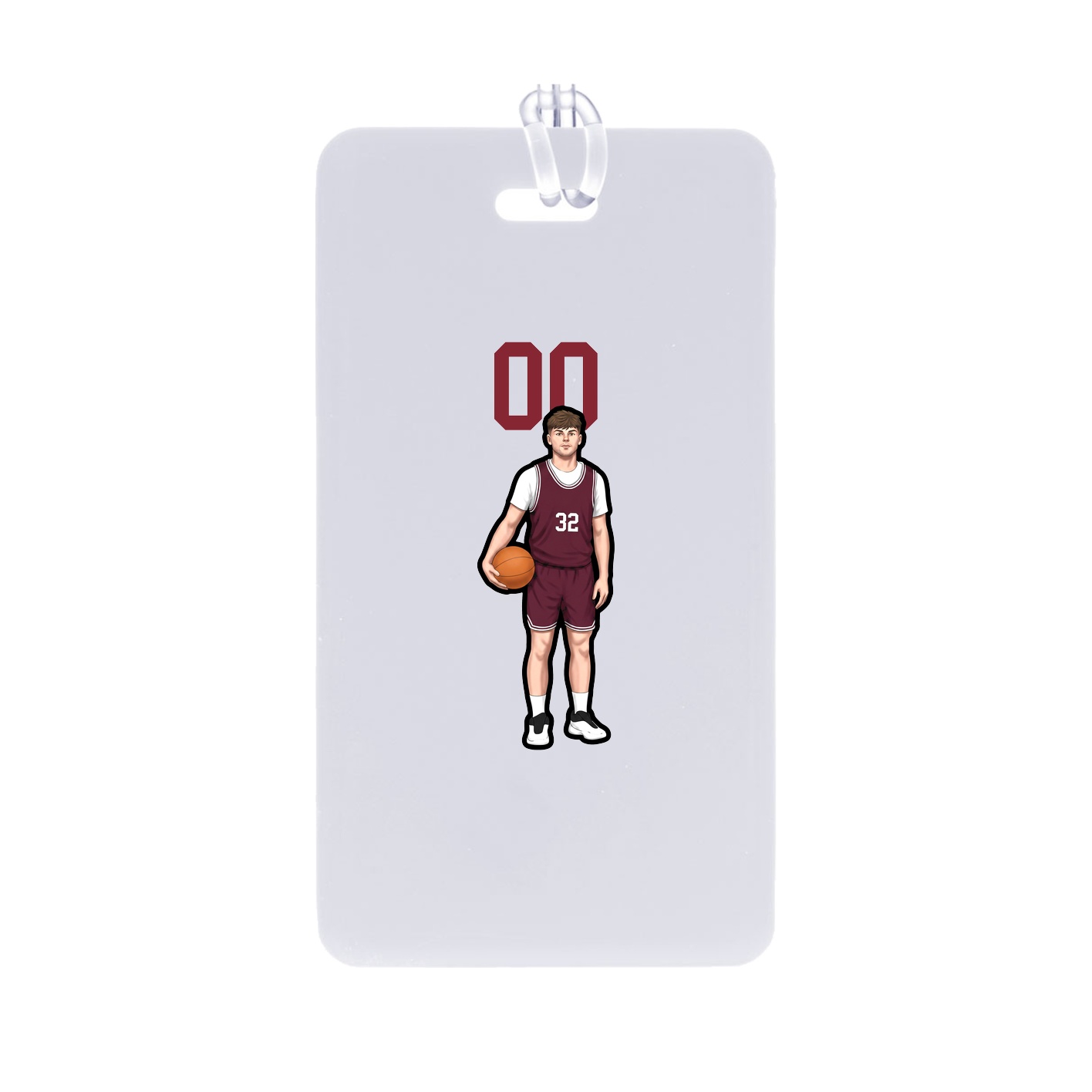 Bag Tag — Number Top in Classic