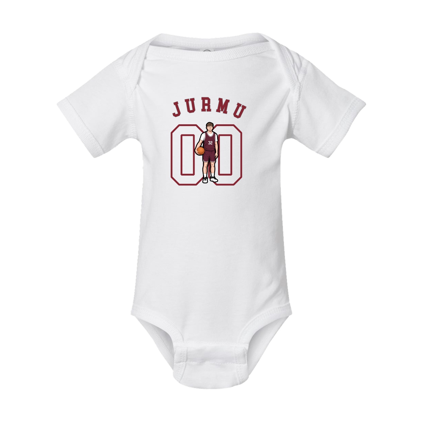 Baby Onesie — Shirsey Arch in White