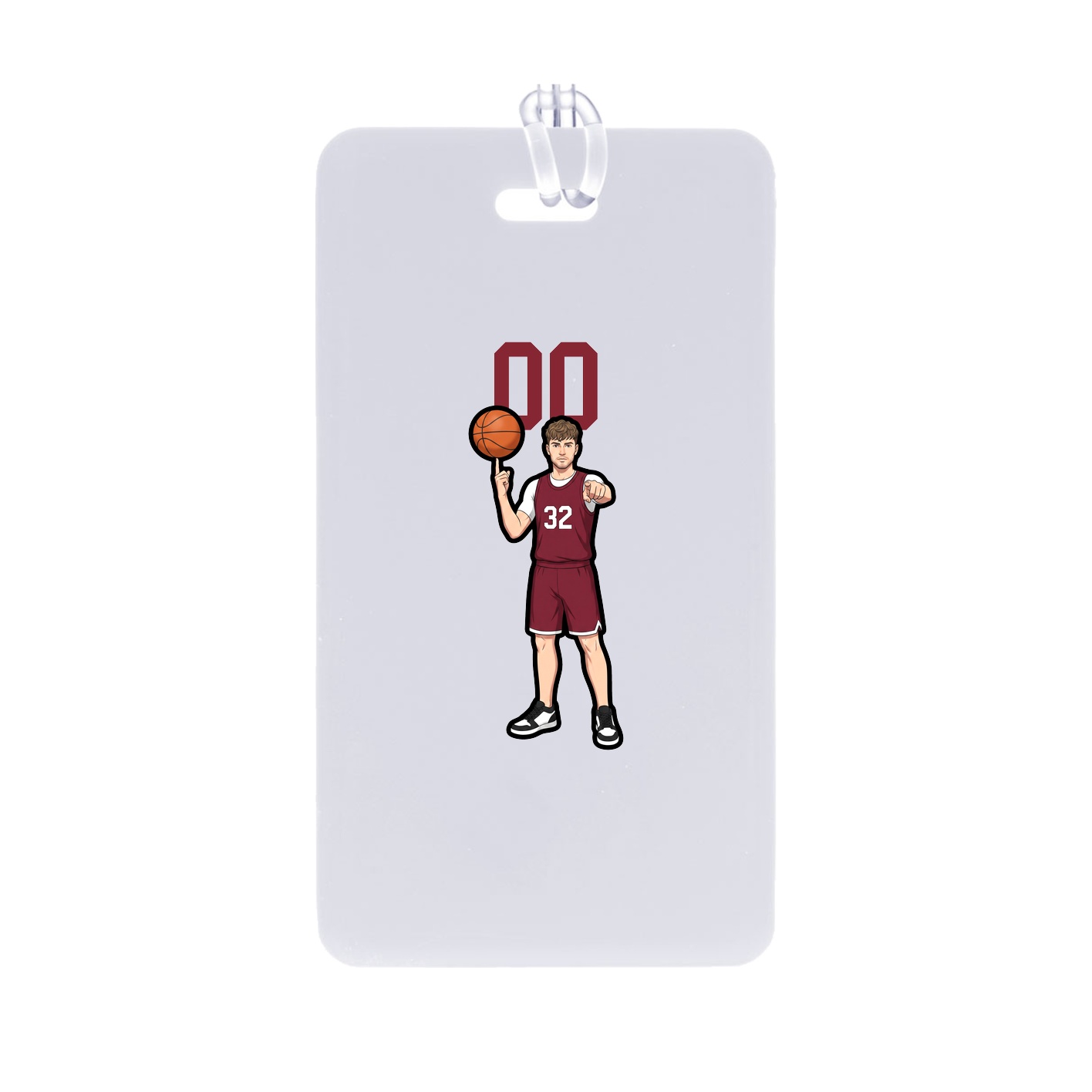 Bag Tag — Number Top in Classic