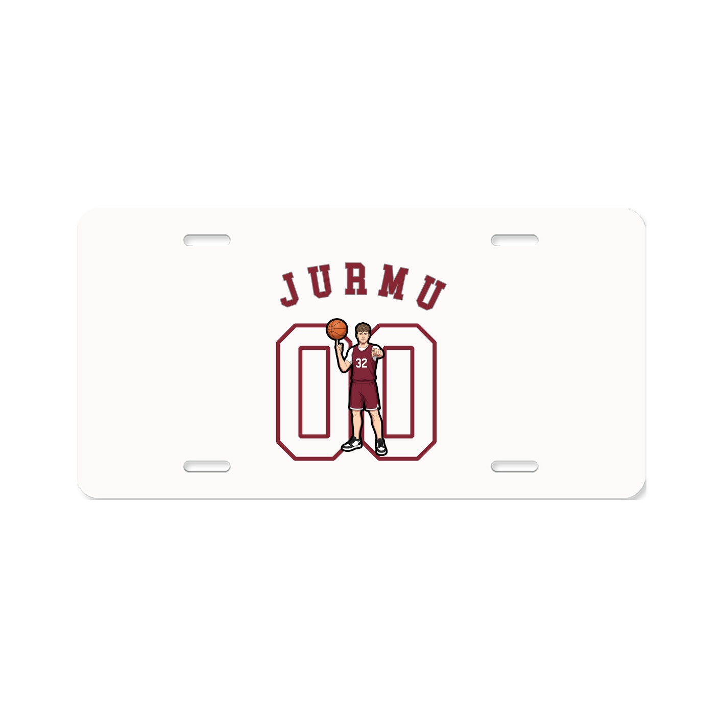 License Plate — Shirsey Arch in Classic