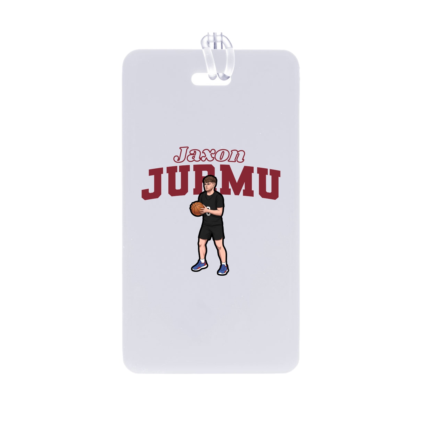 Bag Tag — Name Arch in Classic