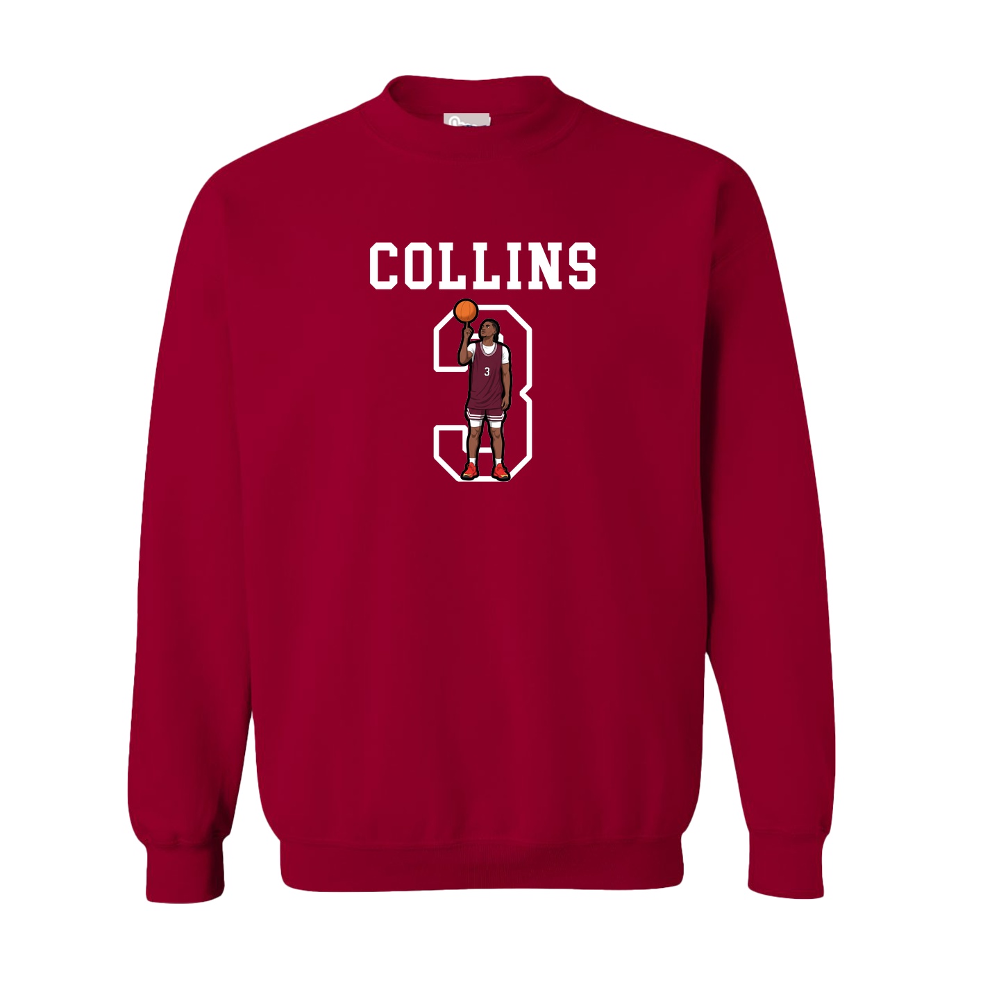 Fleece Crew — Shirsey in Cardinal