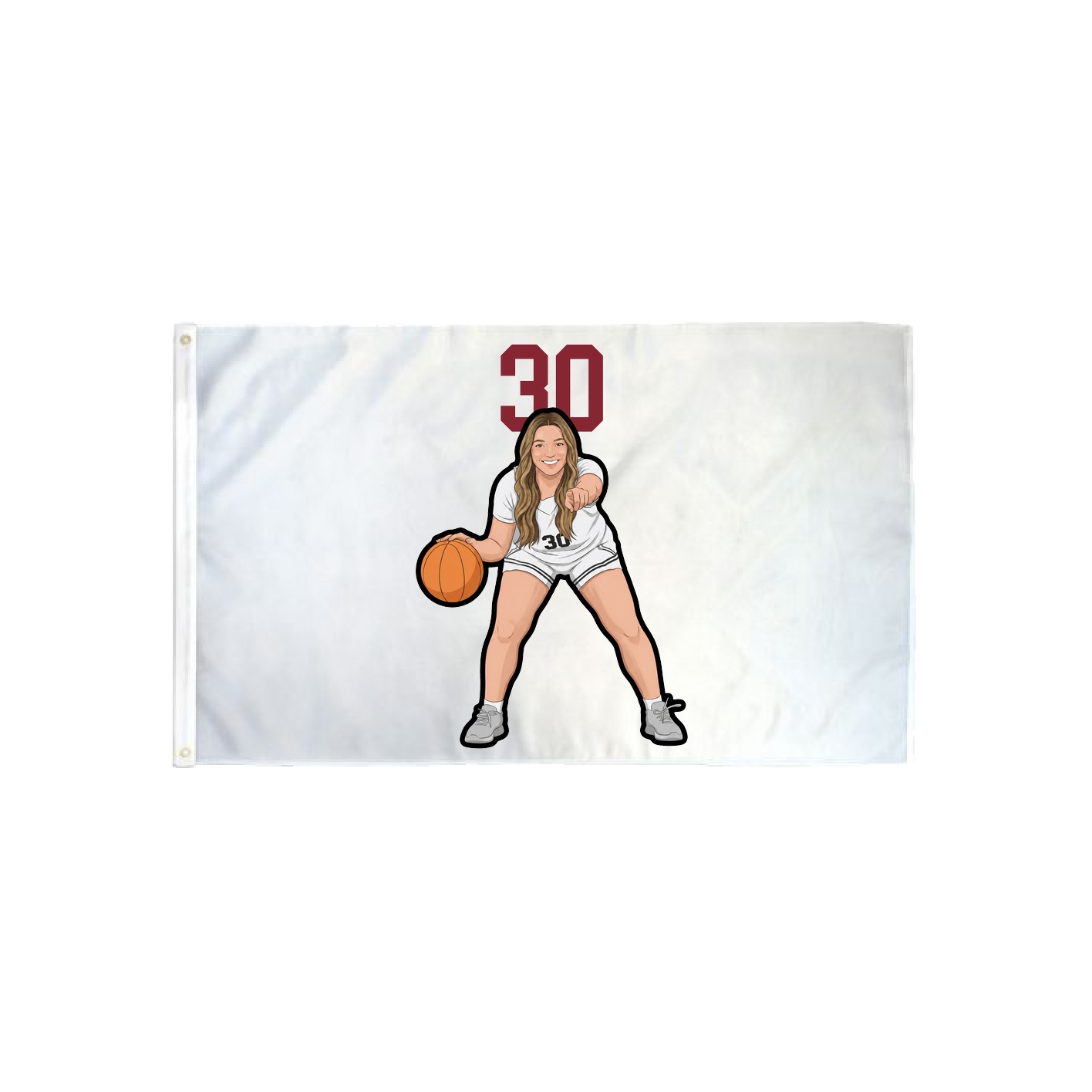 3x5 Flag — Number Top in Classic