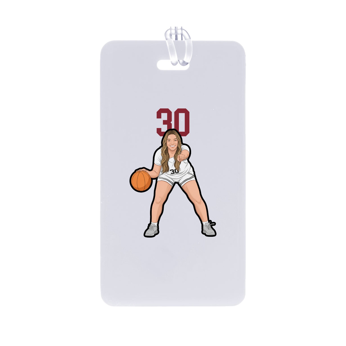 Bag Tag — Number Top in Classic