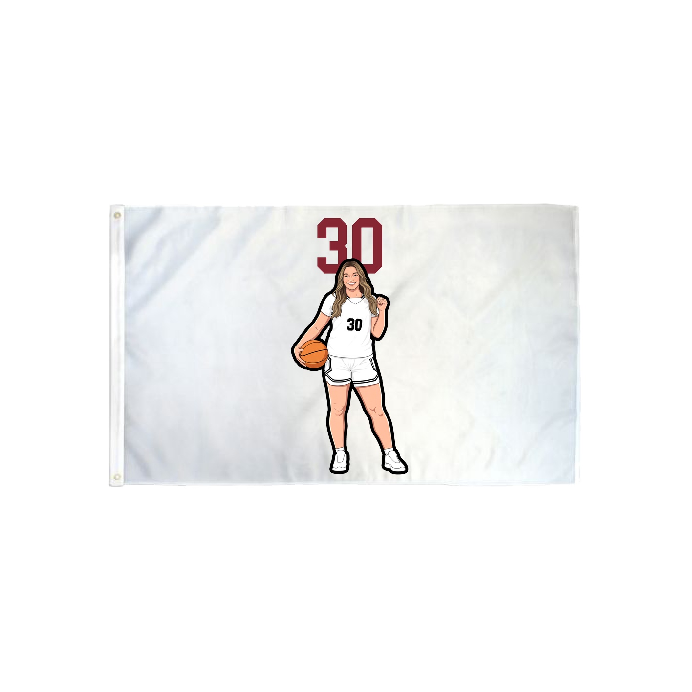 3x5 Flag — Number Top in Classic