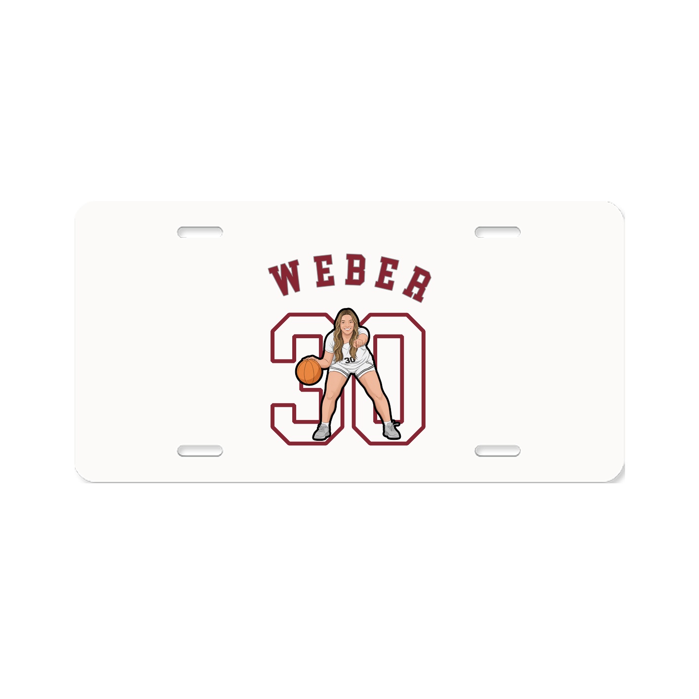License Plate — Shirsey Arch in Classic