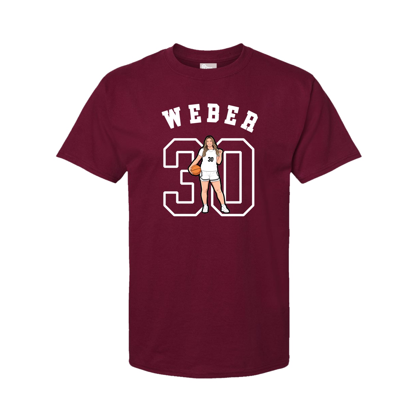 Youth Tee — Shirsey Arch in Cardinal