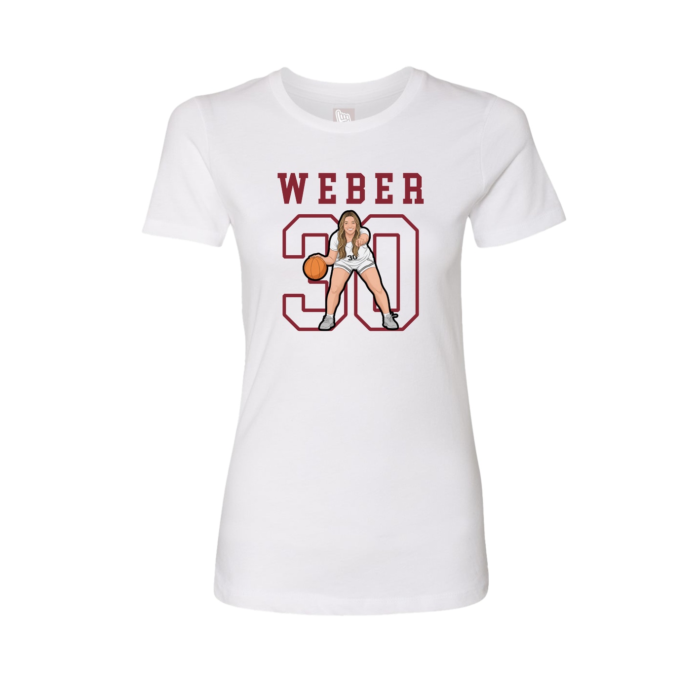 Fitted Women's Tee — Shirsey in White