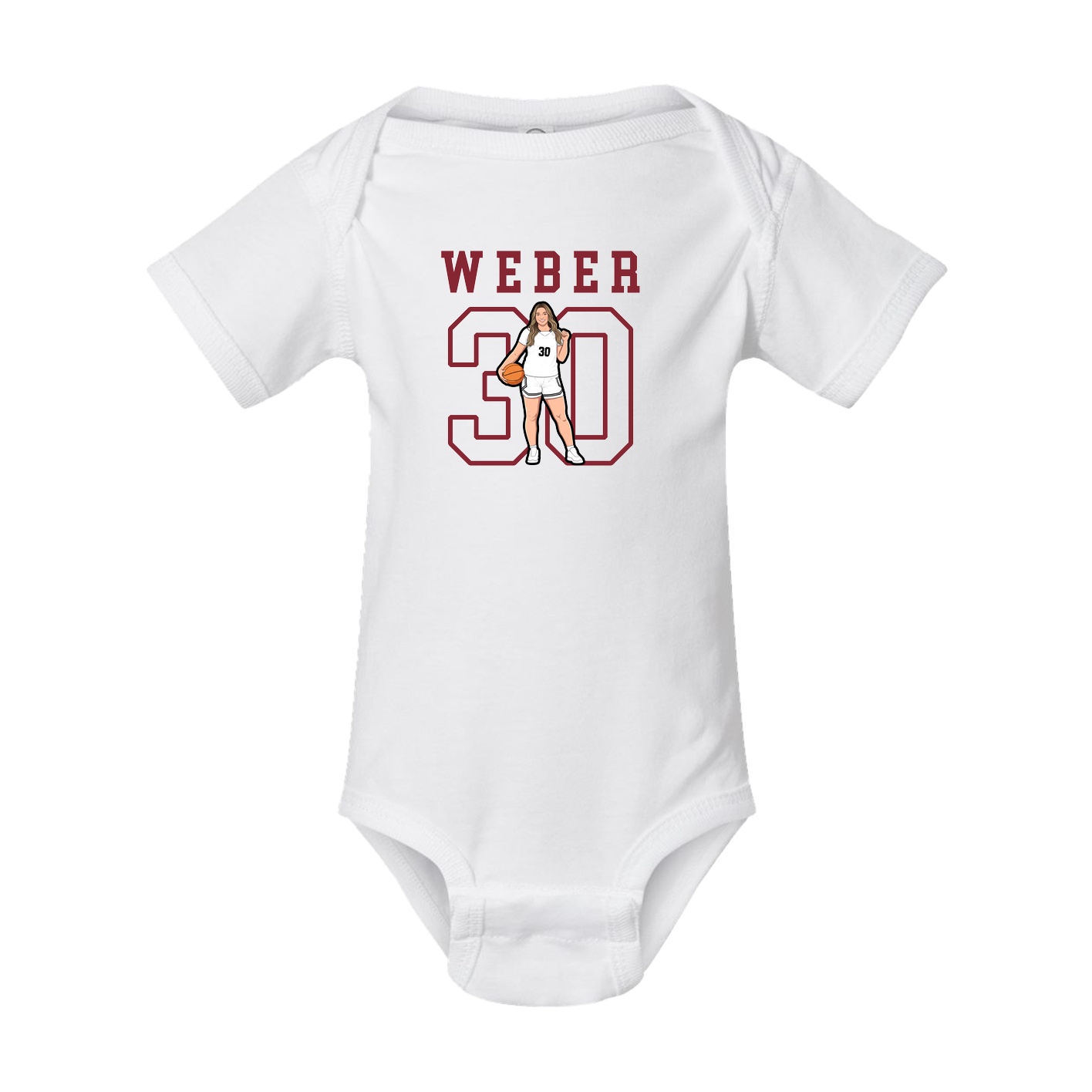 Baby Onesie — Shirsey in White