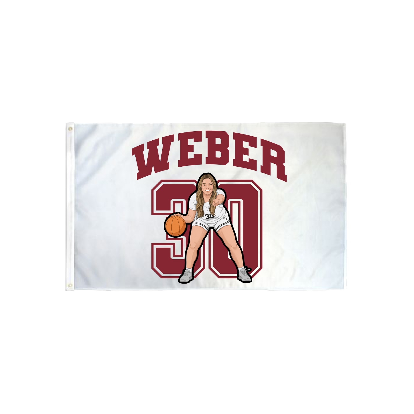 3x5 Flag — Number in Classic