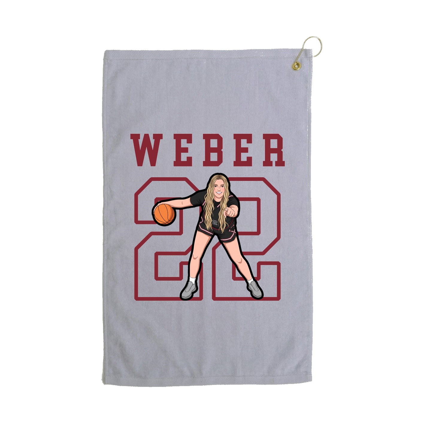 Golf Towel — Shirsey in Grey