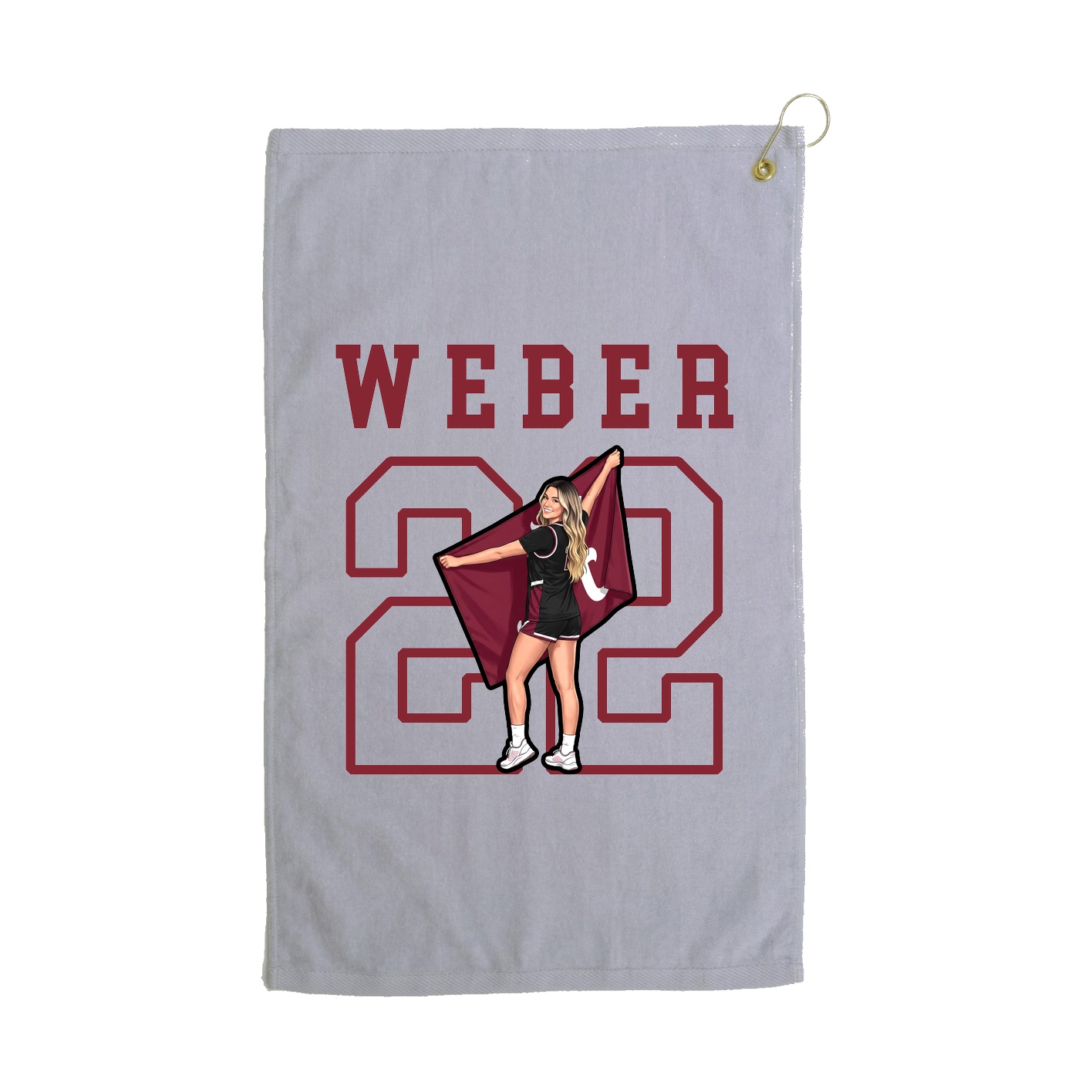 Golf Towel — Shirsey in Grey