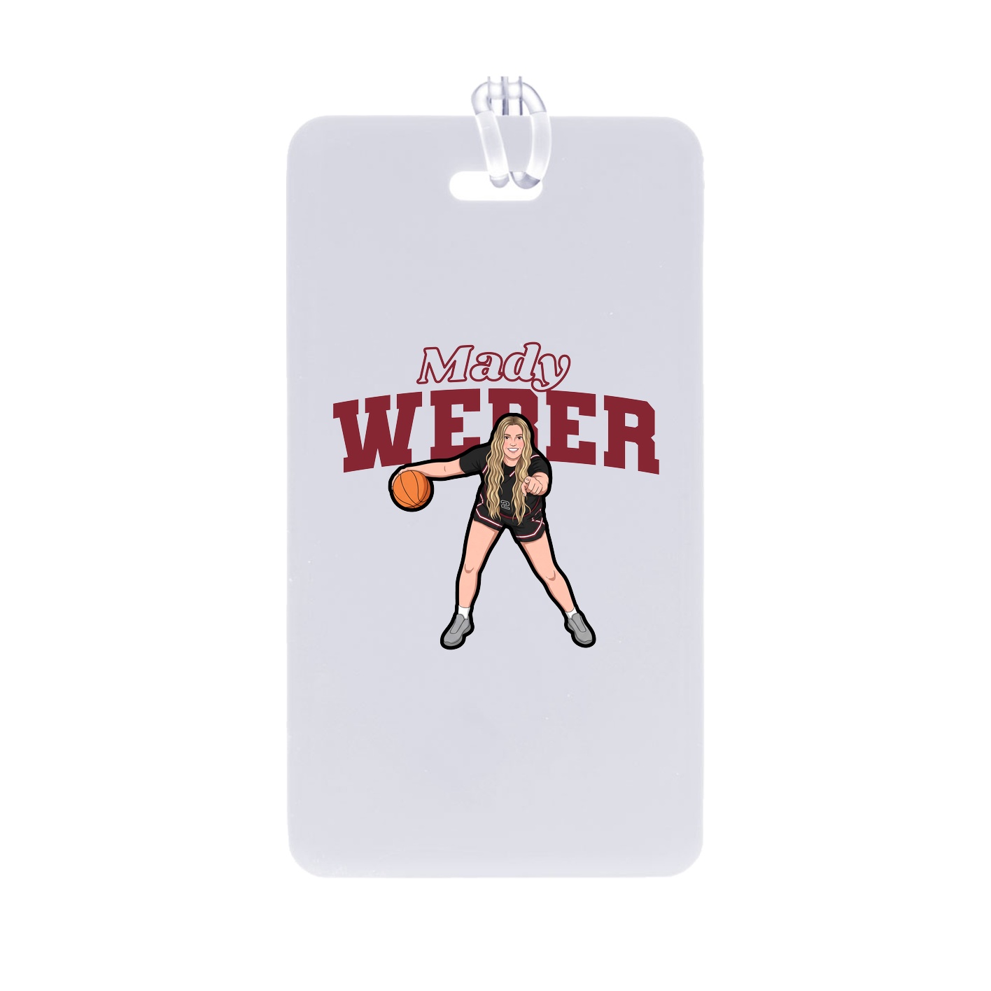Bag Tag — Name Arch in Classic