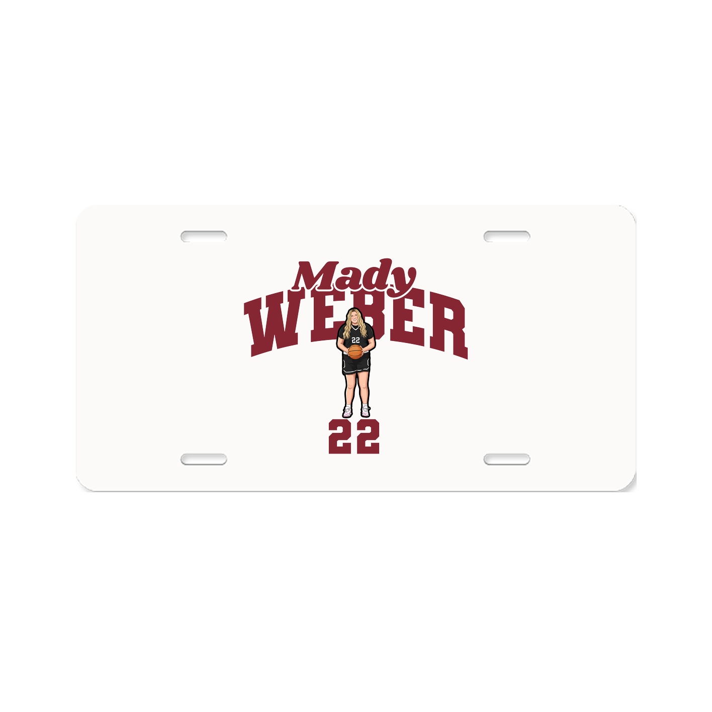License Plate — Signature Arch in Classic