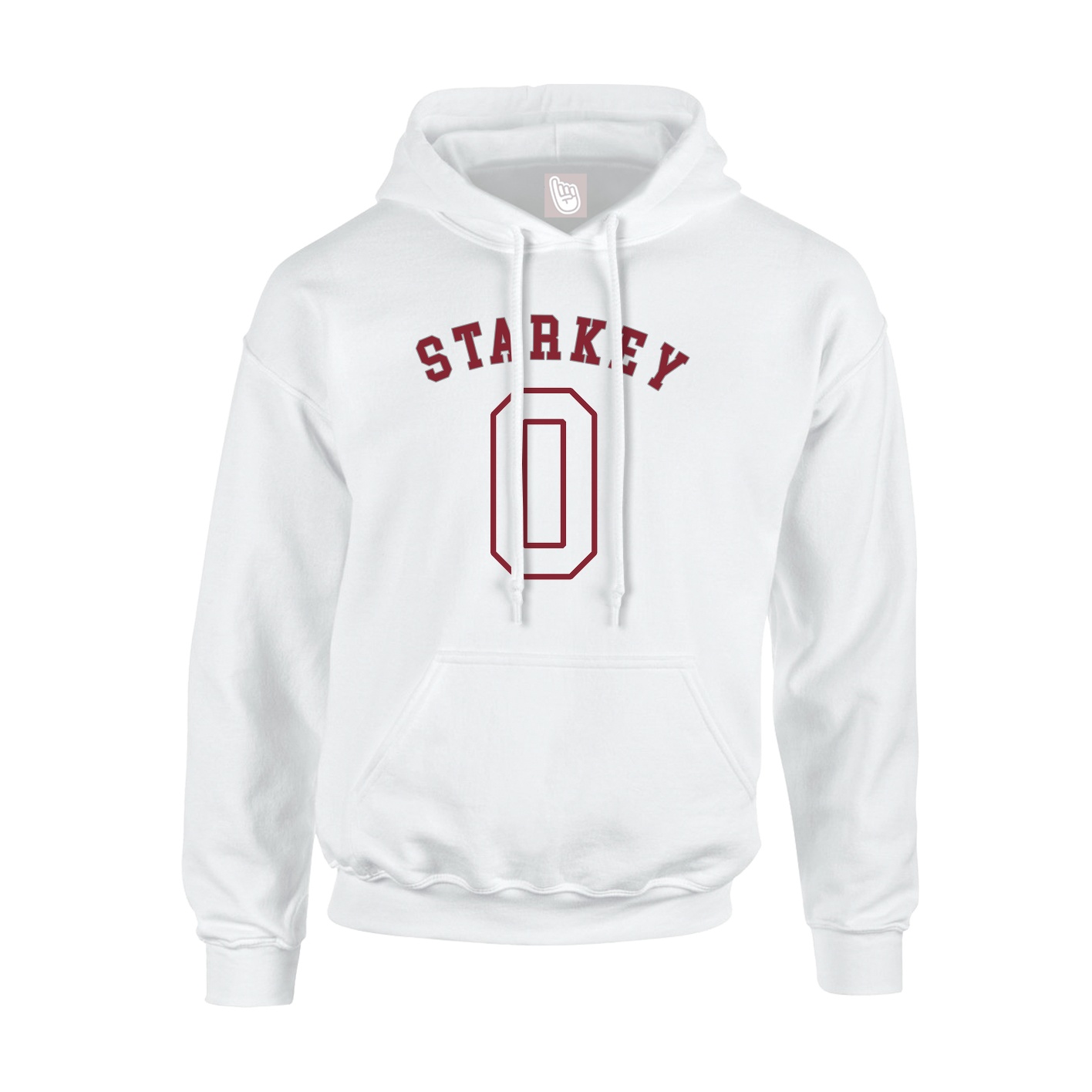 Hoodie — Shirsey Arch in White