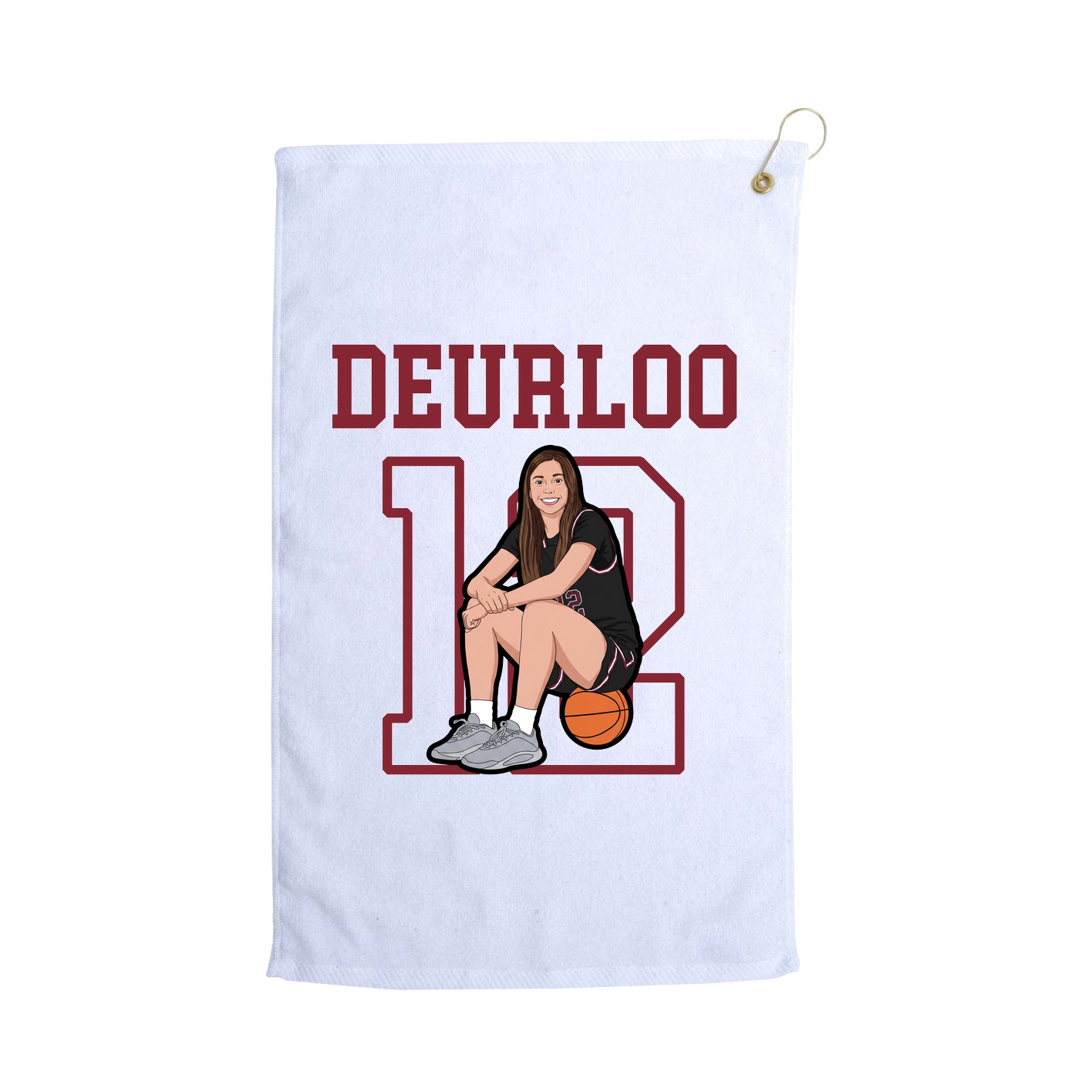 Golf Towel — Shirsey in White