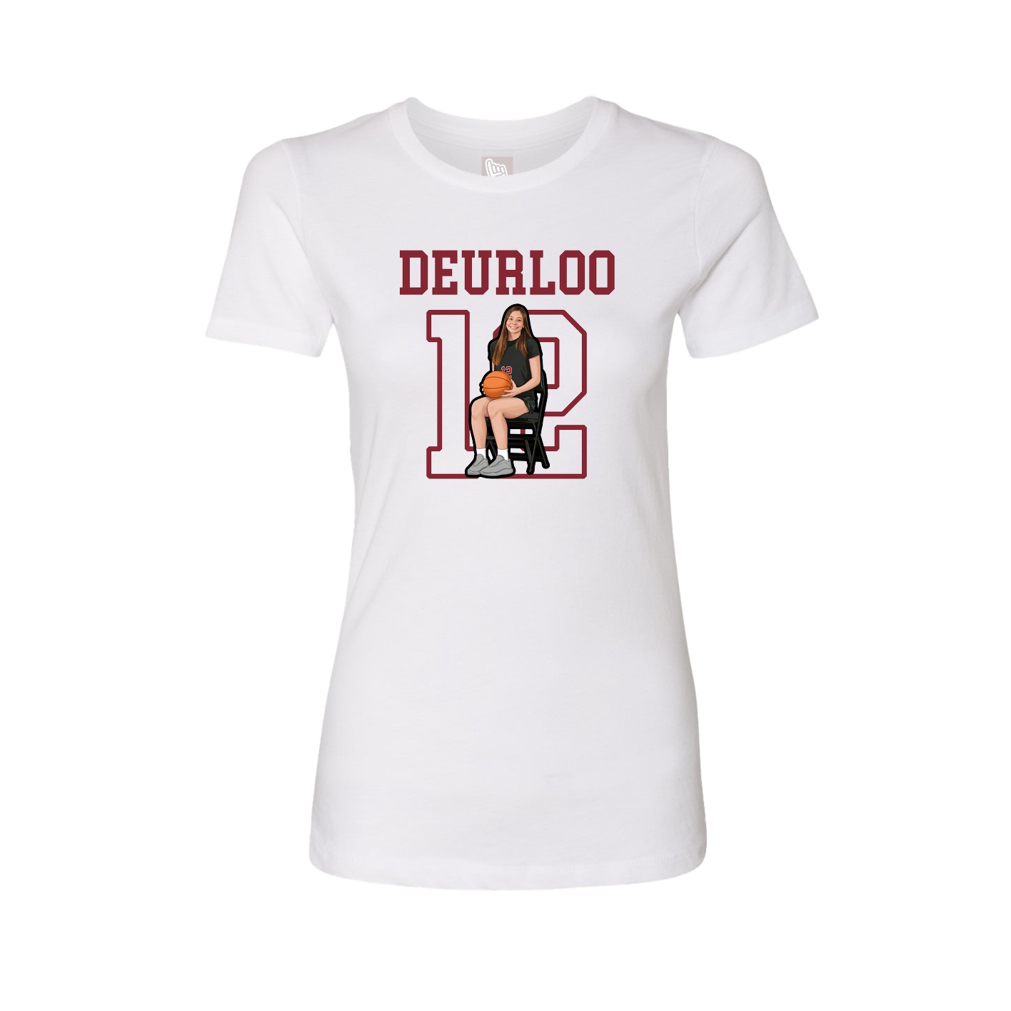Fitted Women's Tee — Shirsey in White