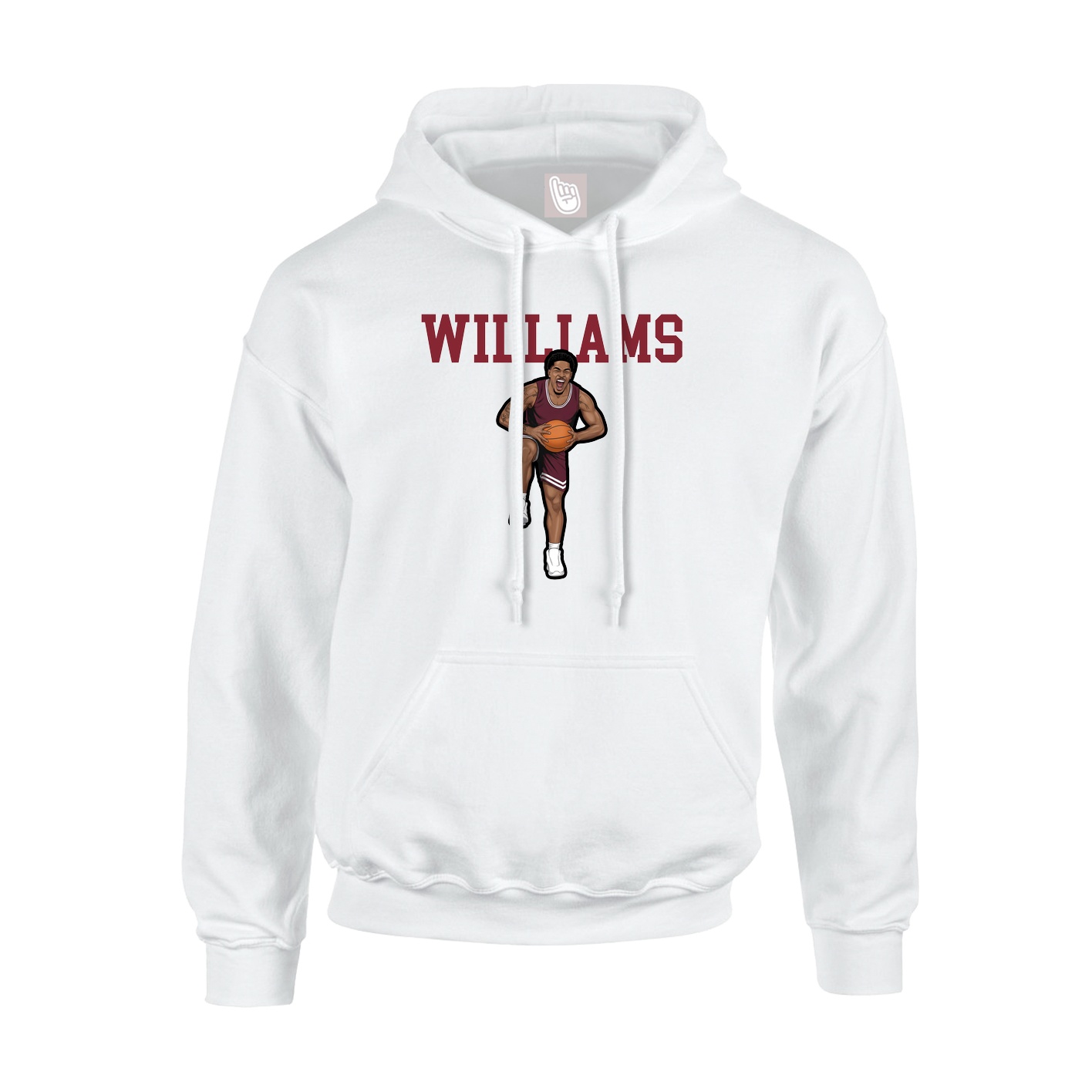 Hoodie — Shirsey in White