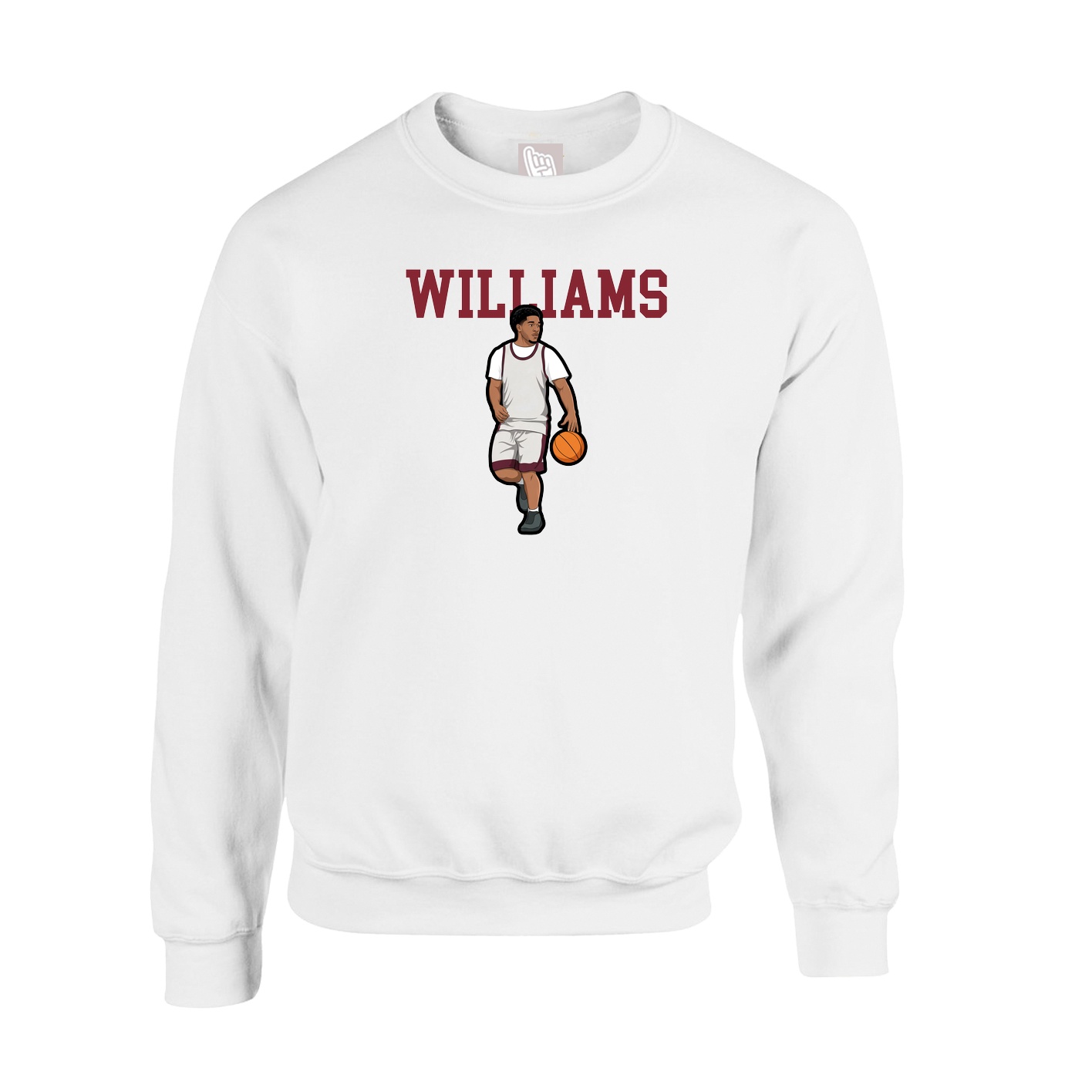 Fleece Crew — Shirsey in White