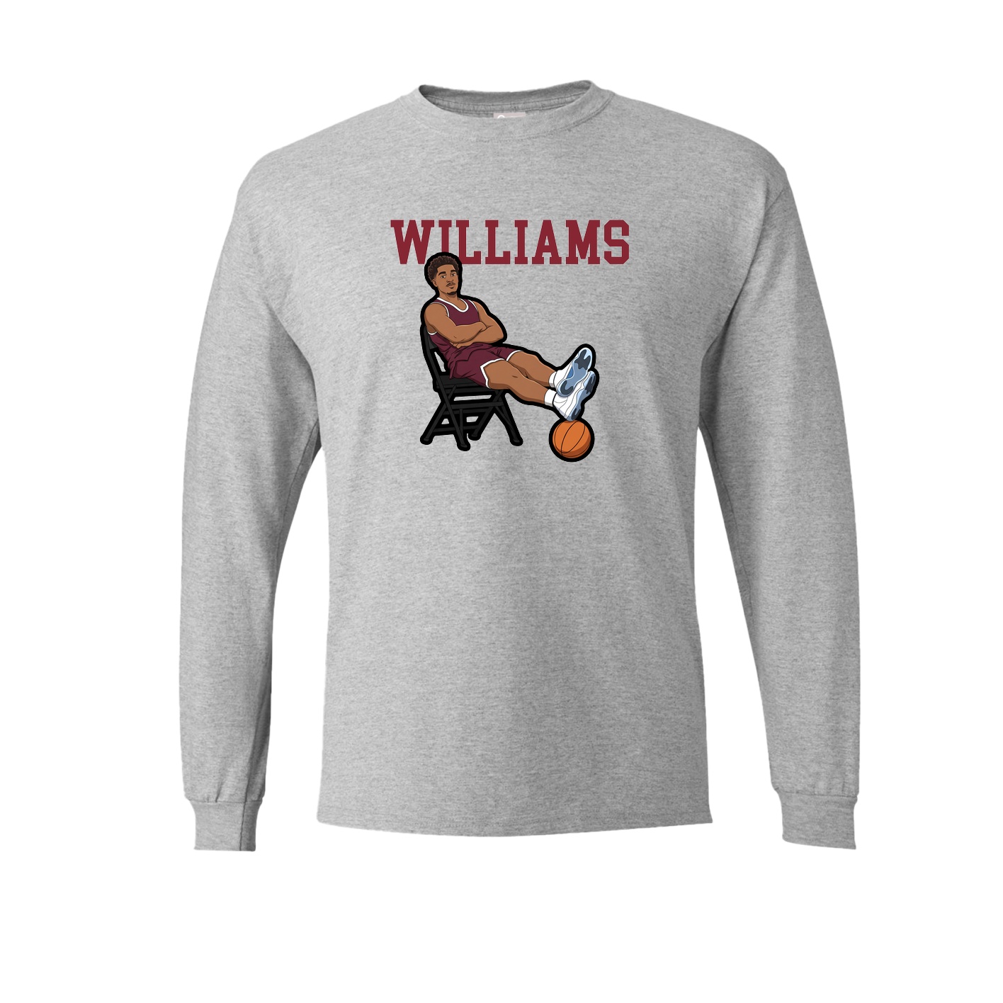 Long Sleeve Tee — Shirsey in Grey
