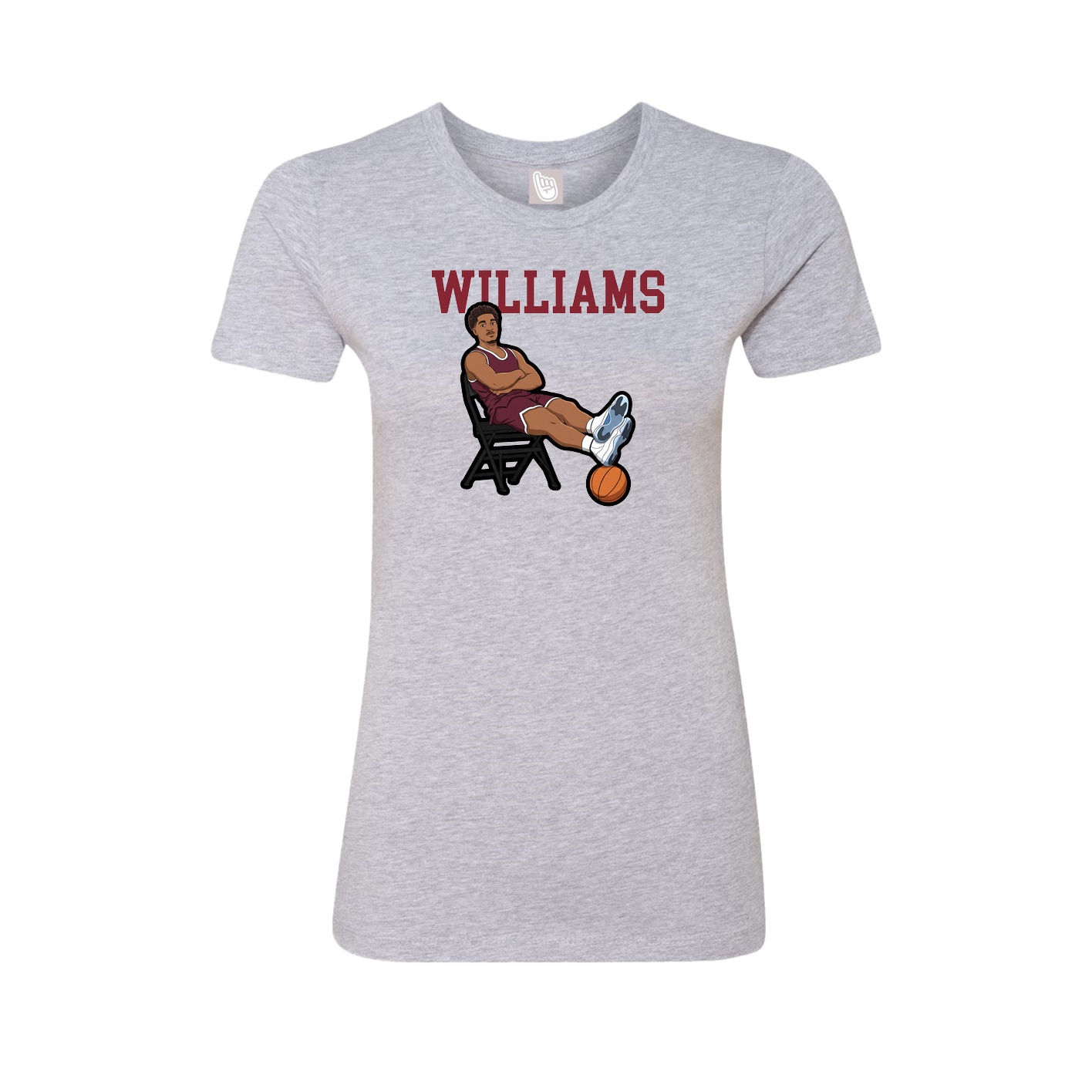 Fitted Women's Tee — Shirsey in Grey