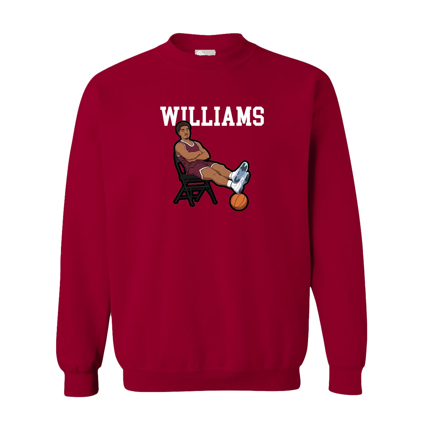 Fleece Crew — Shirsey in Cardinal