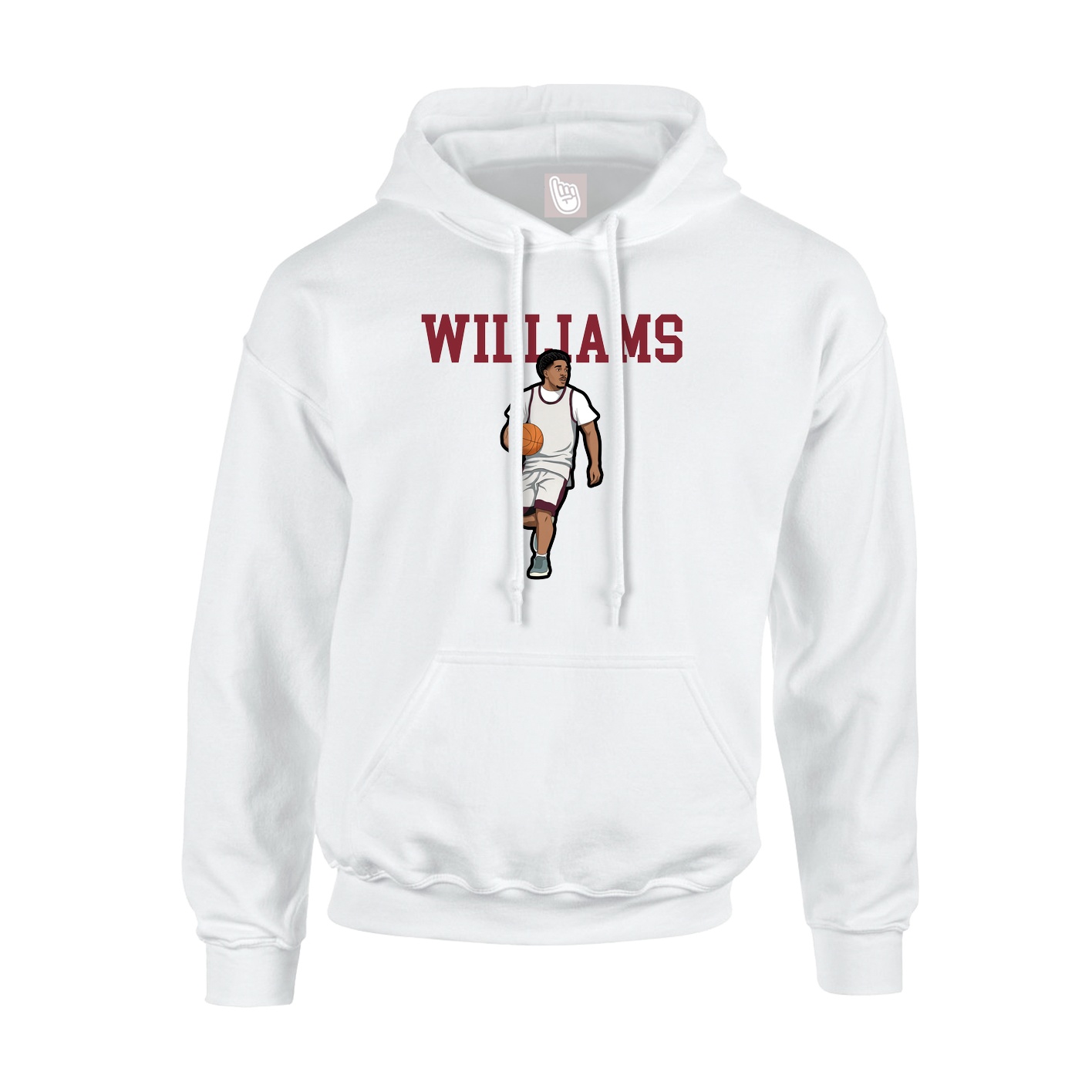 Hoodie — Shirsey in White