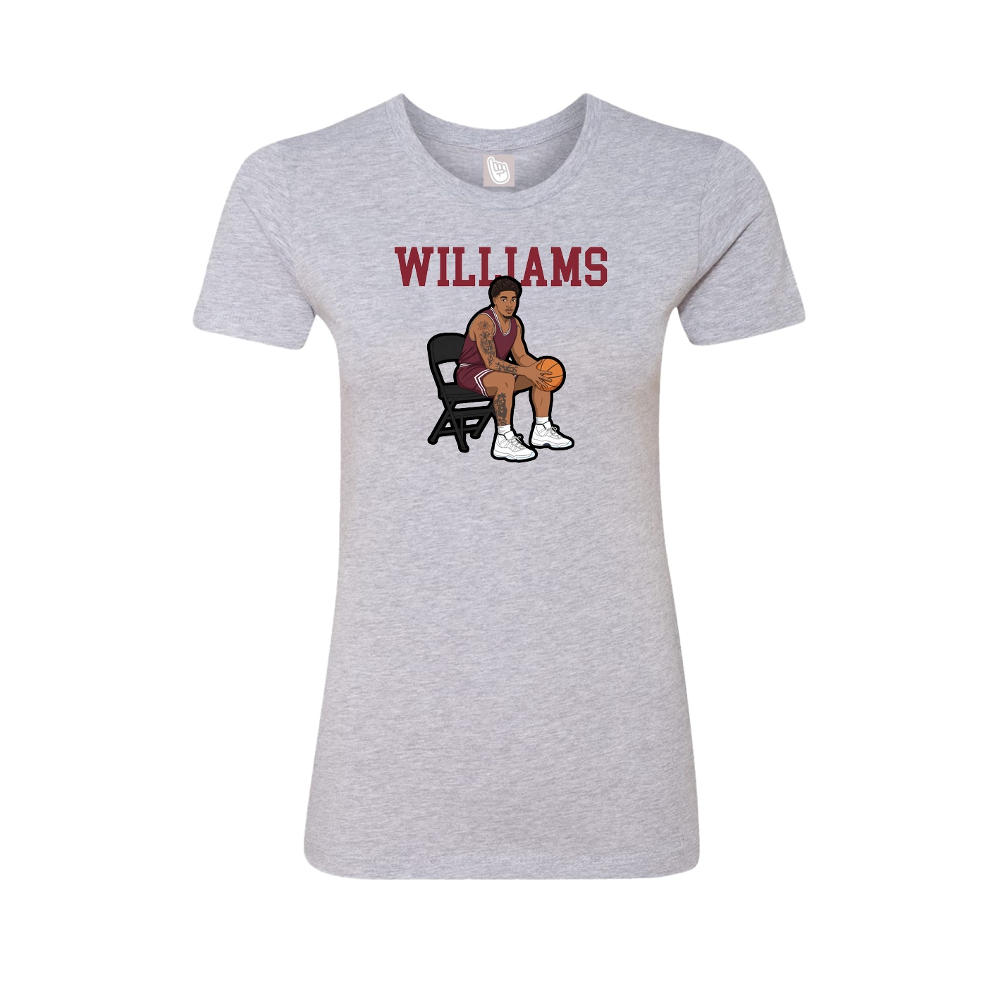 Fitted Women's Tee — Shirsey in Grey