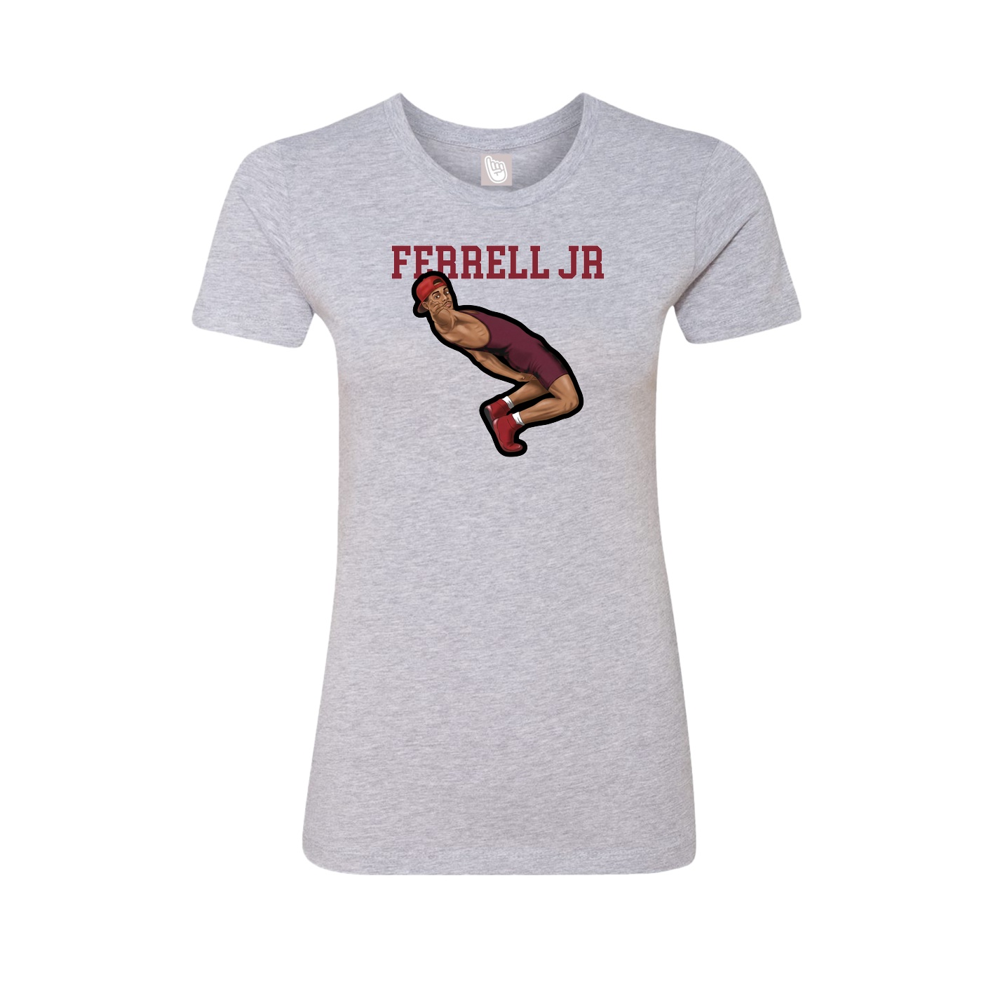 Fitted Women's Tee — Shirsey in Grey