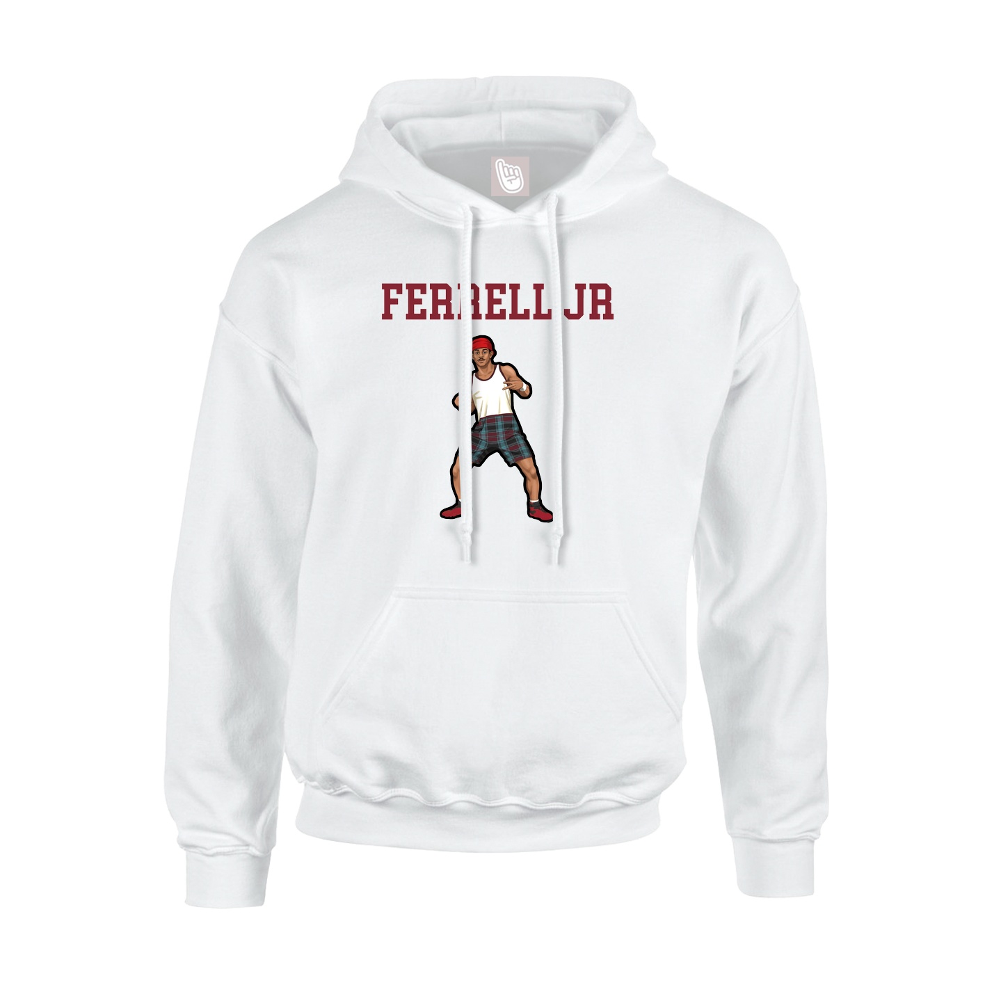 Youth Hoodie — Shirsey in White