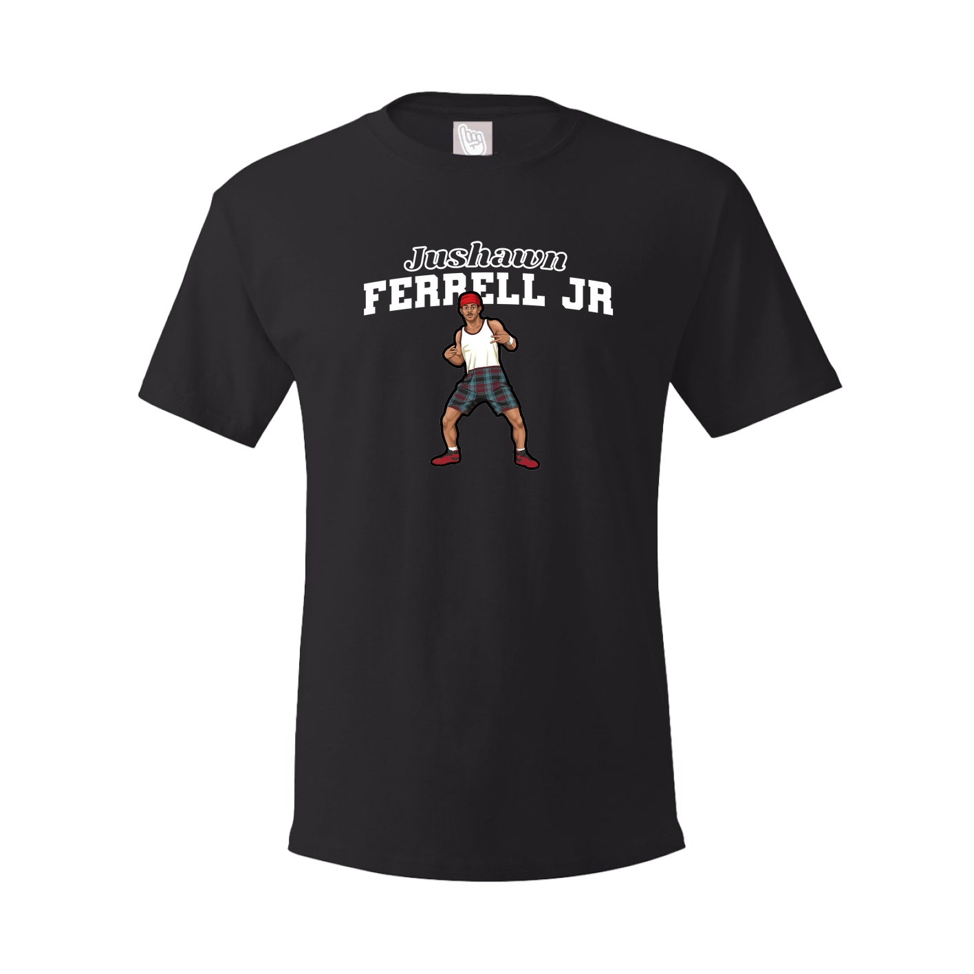 Youth Tee — Name Arch in Black