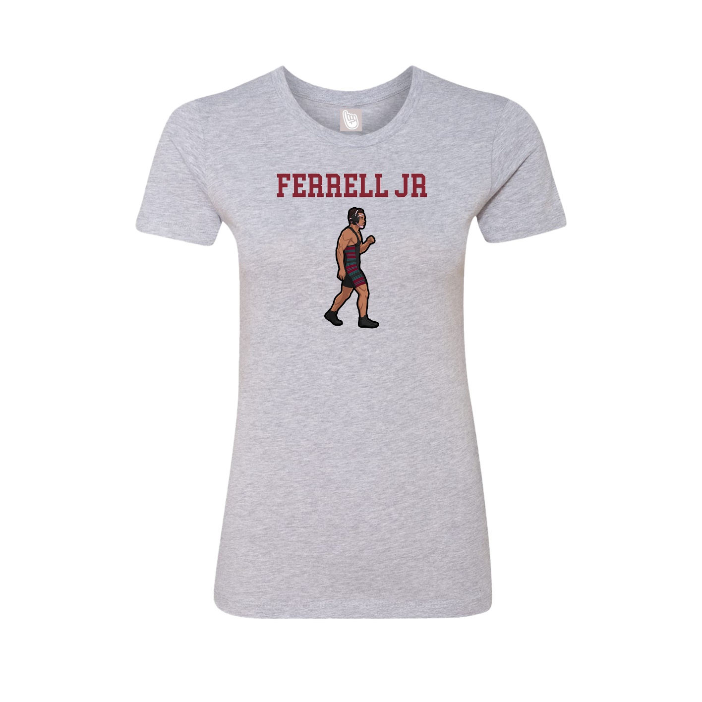 Fitted Women's Tee — Shirsey in Grey