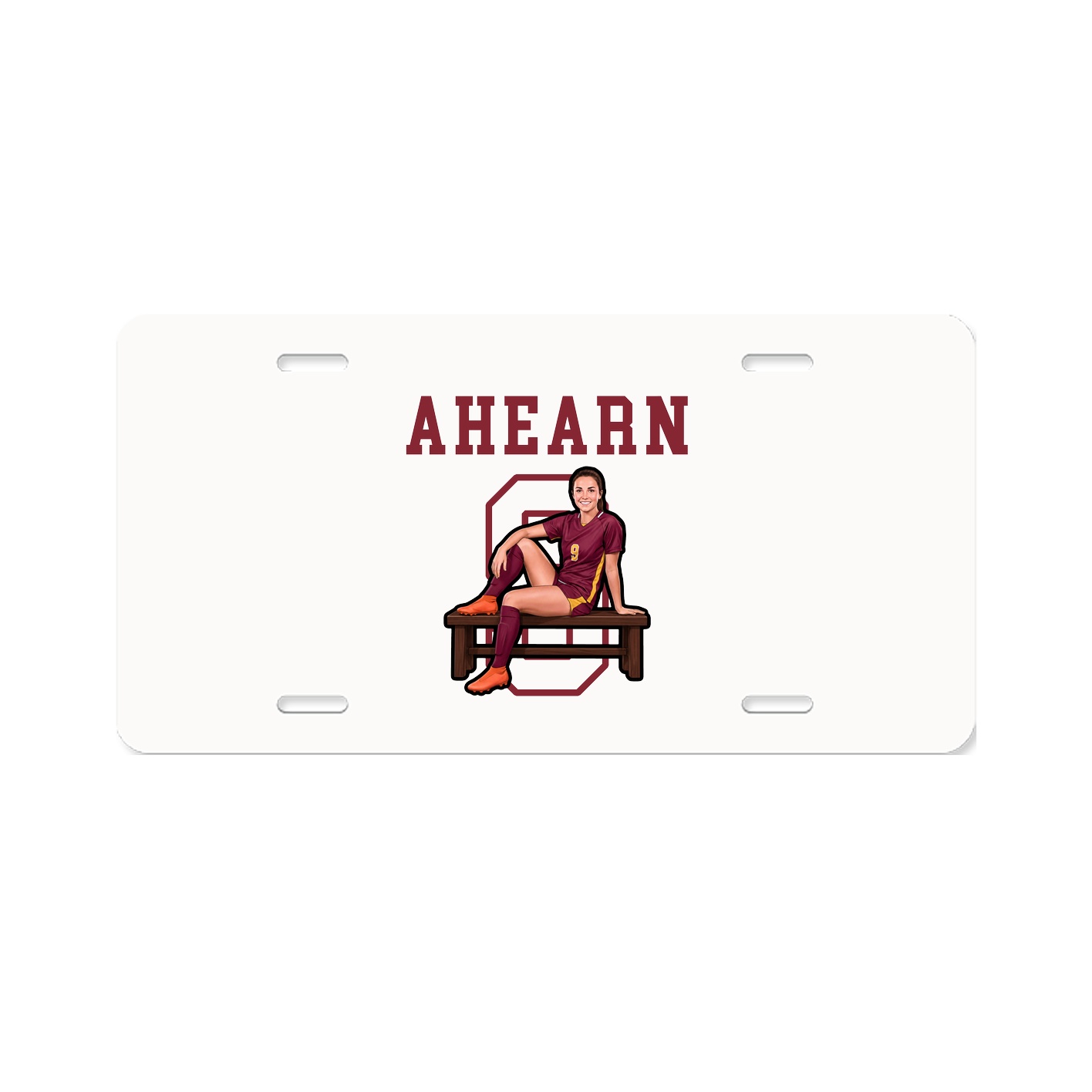 License Plate — Shirsey in Classic