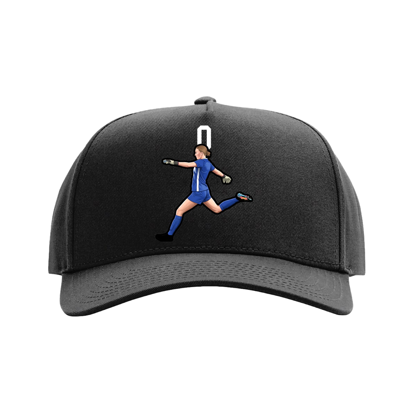 Full Fabric Five-Panel Champ Cap