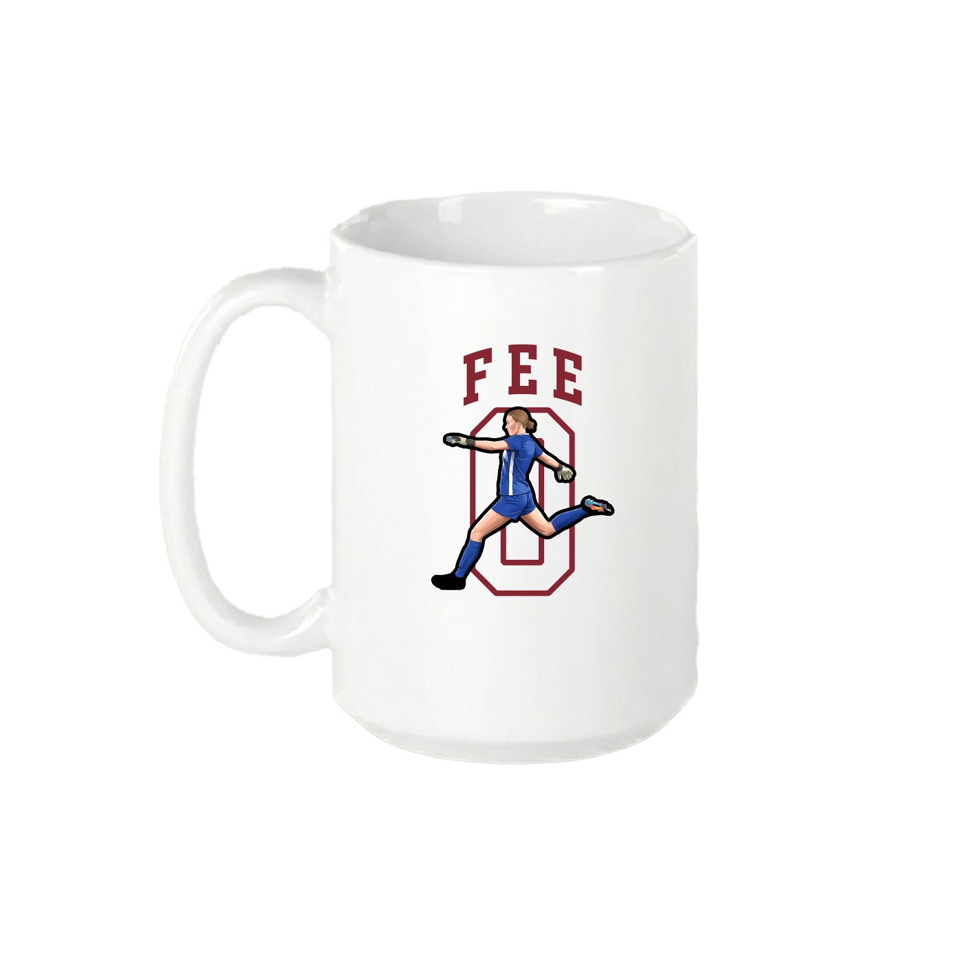 15oz Coffee Mug — Shirsey in White