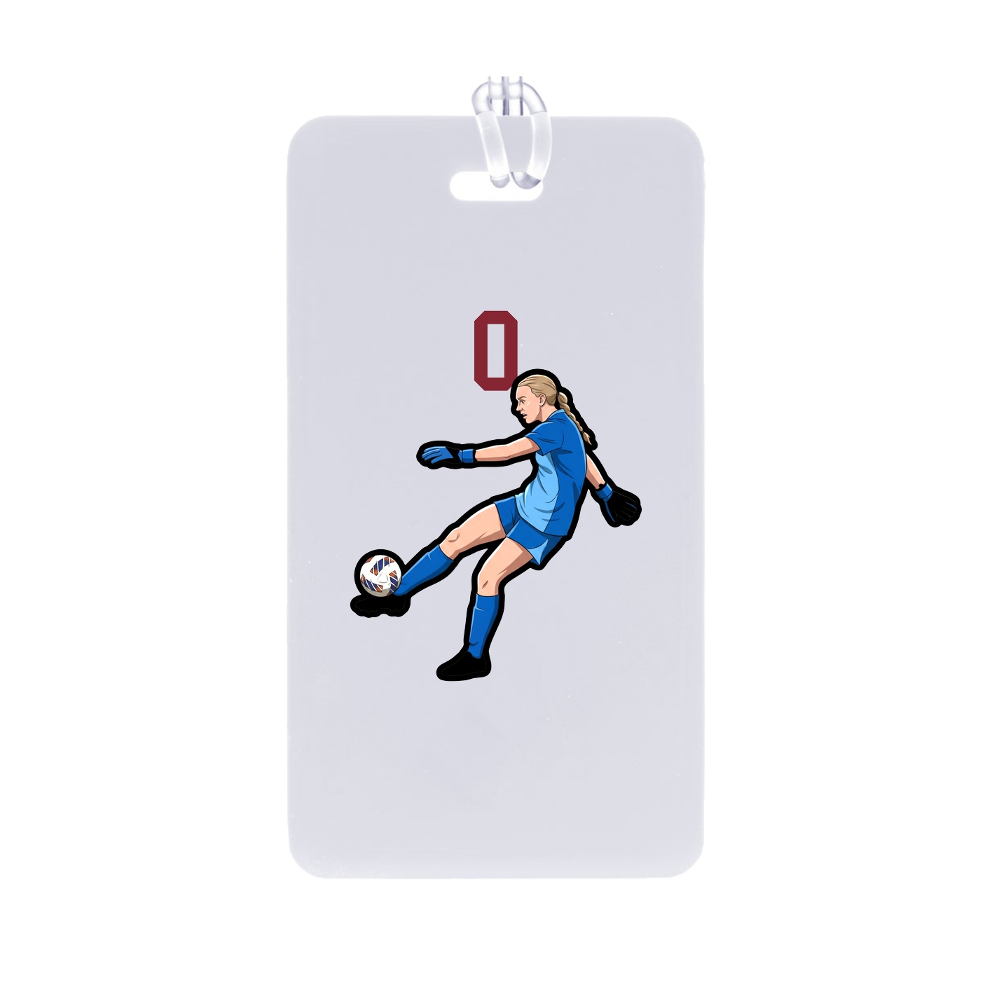 Bag Tag — Number Top in Classic
