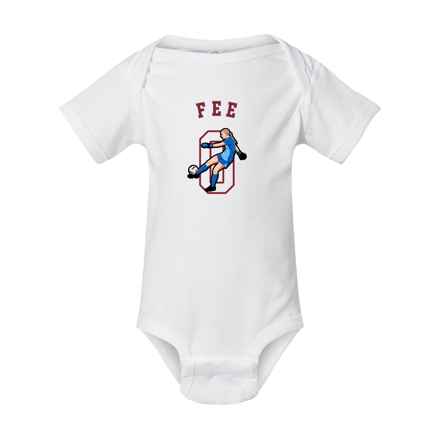 Baby Onesie — Shirsey Arch in White