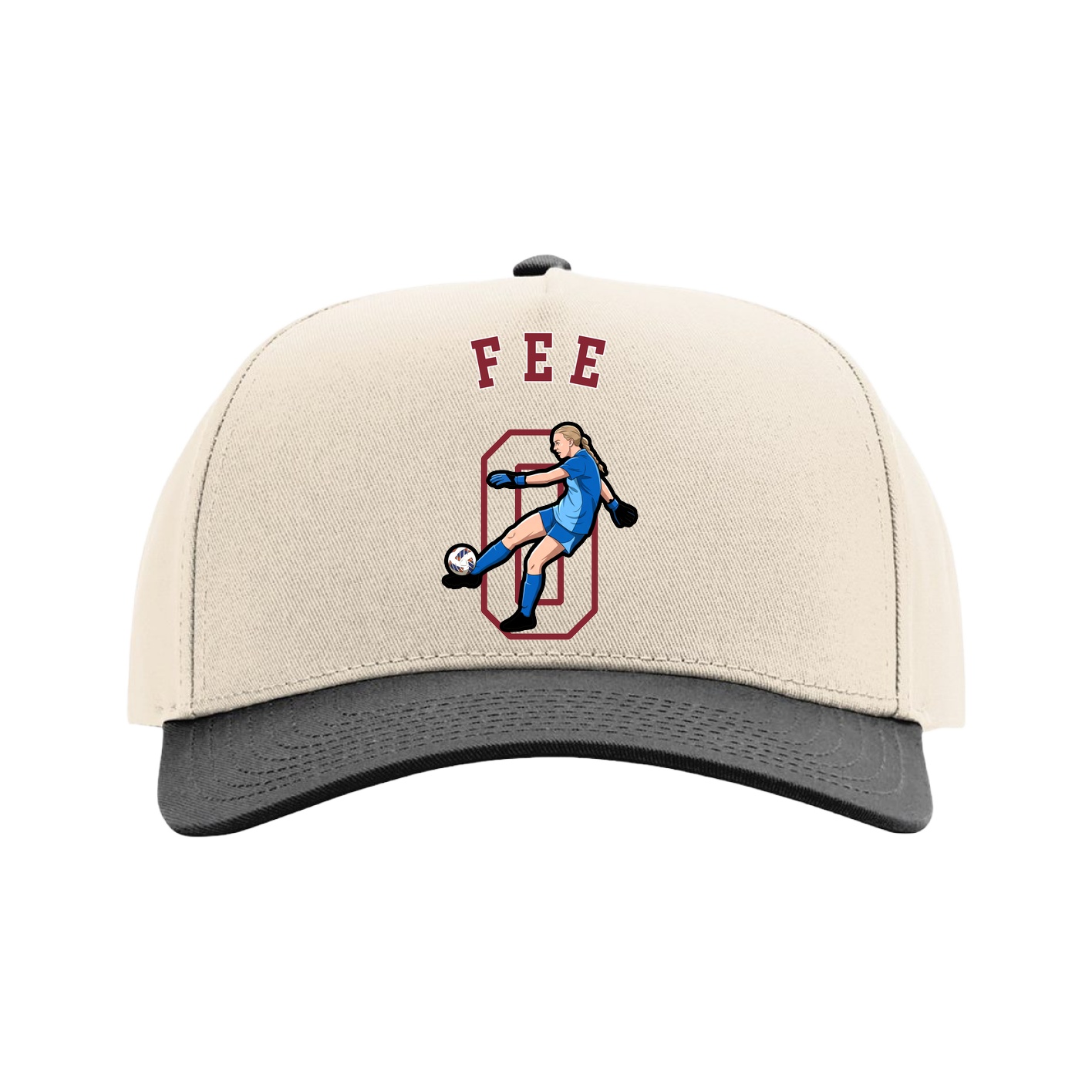 Full Fabric Five-Panel Champ Cap
