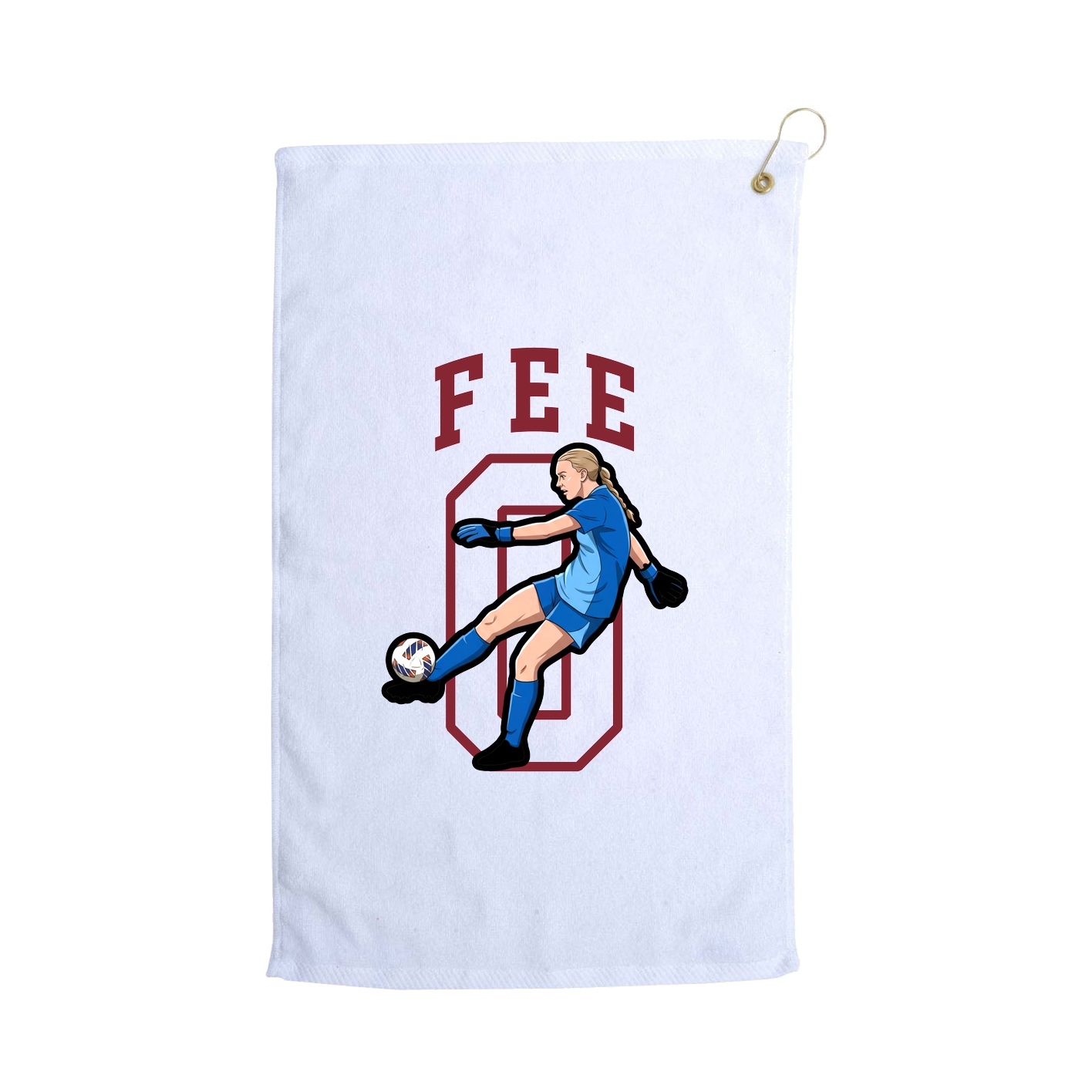 Golf Towel — Shirsey in White